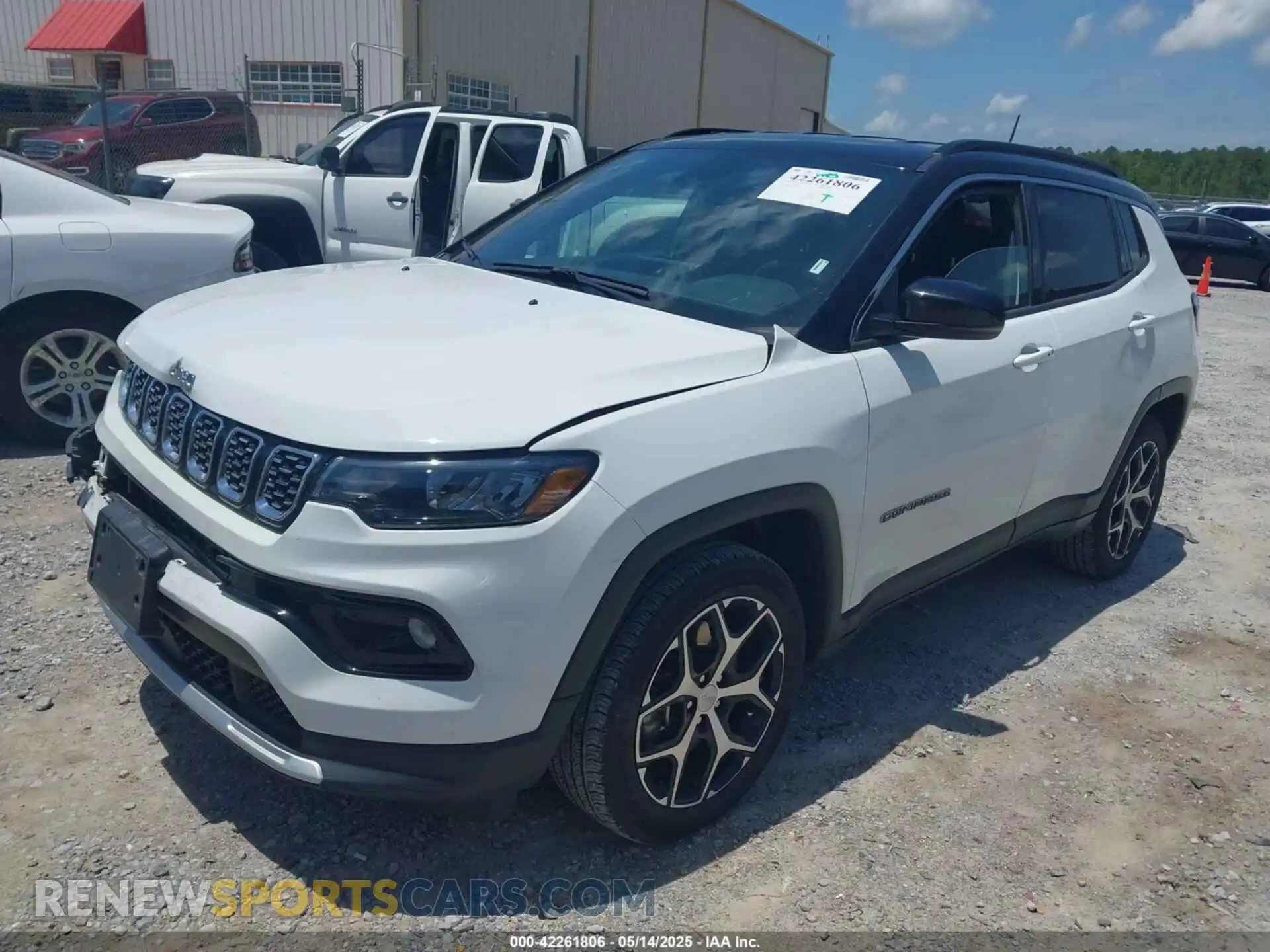 2 fotografías del automóvil dañado 3C4NJDCN9RT134474 JEEP COMPASS 2024