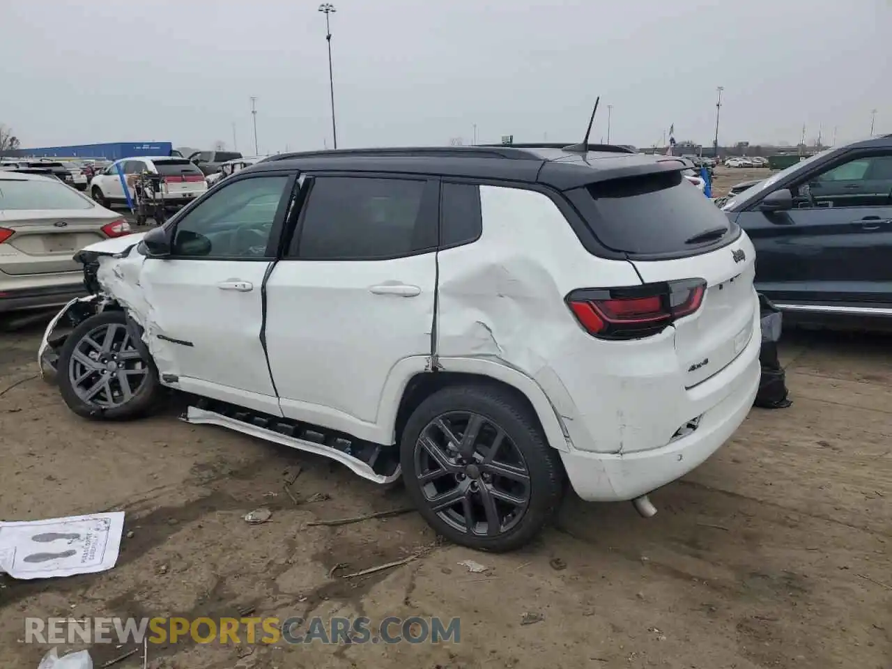 2 Photograph of a damaged car 3C4NJDCN9RT140050 JEEP COMPASS 2024