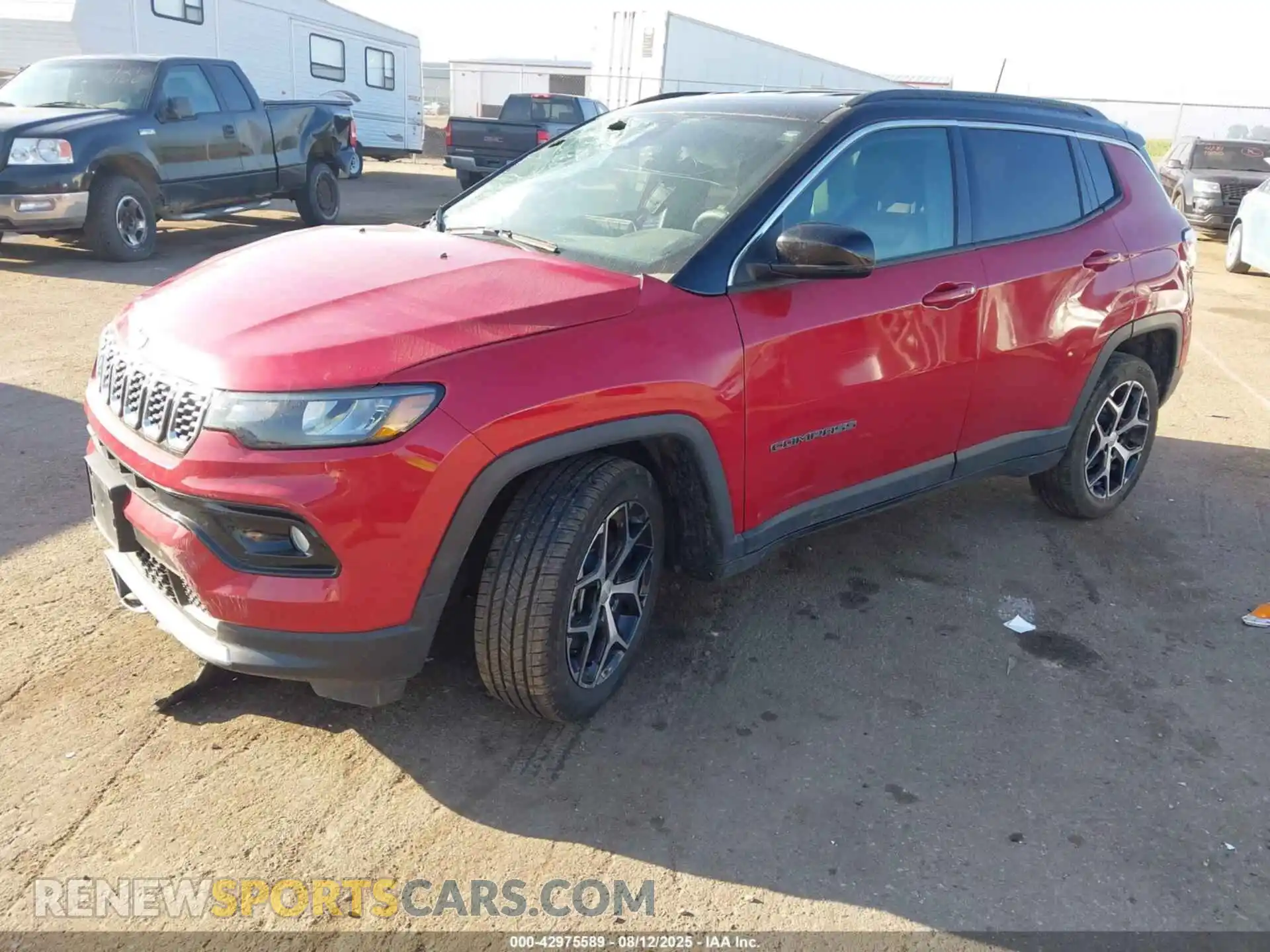 2 Photograph of a damaged car 3C4NJDCN9RT141652 JEEP COMPASS 2024