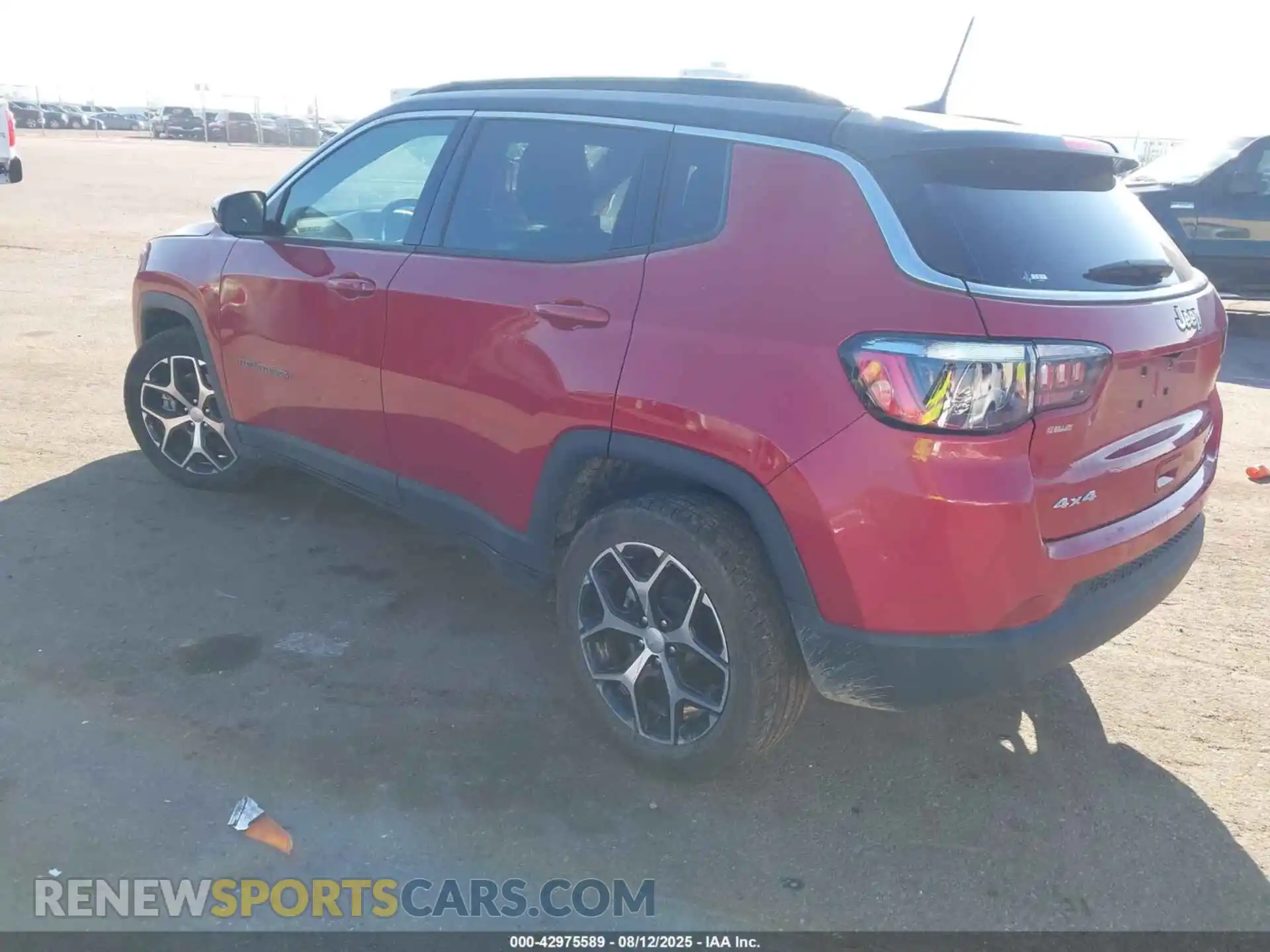 3 Photograph of a damaged car 3C4NJDCN9RT141652 JEEP COMPASS 2024