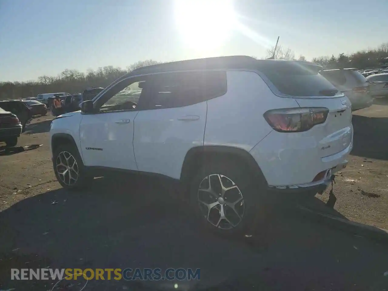 2 Photograph of a damaged car 3C4NJDCN9RT158015 JEEP COMPASS 2024