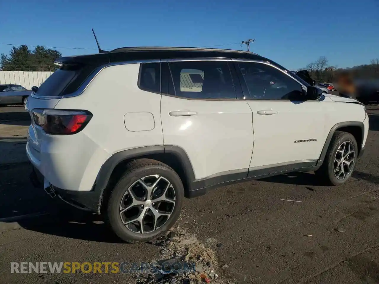 3 Photograph of a damaged car 3C4NJDCN9RT158015 JEEP COMPASS 2024