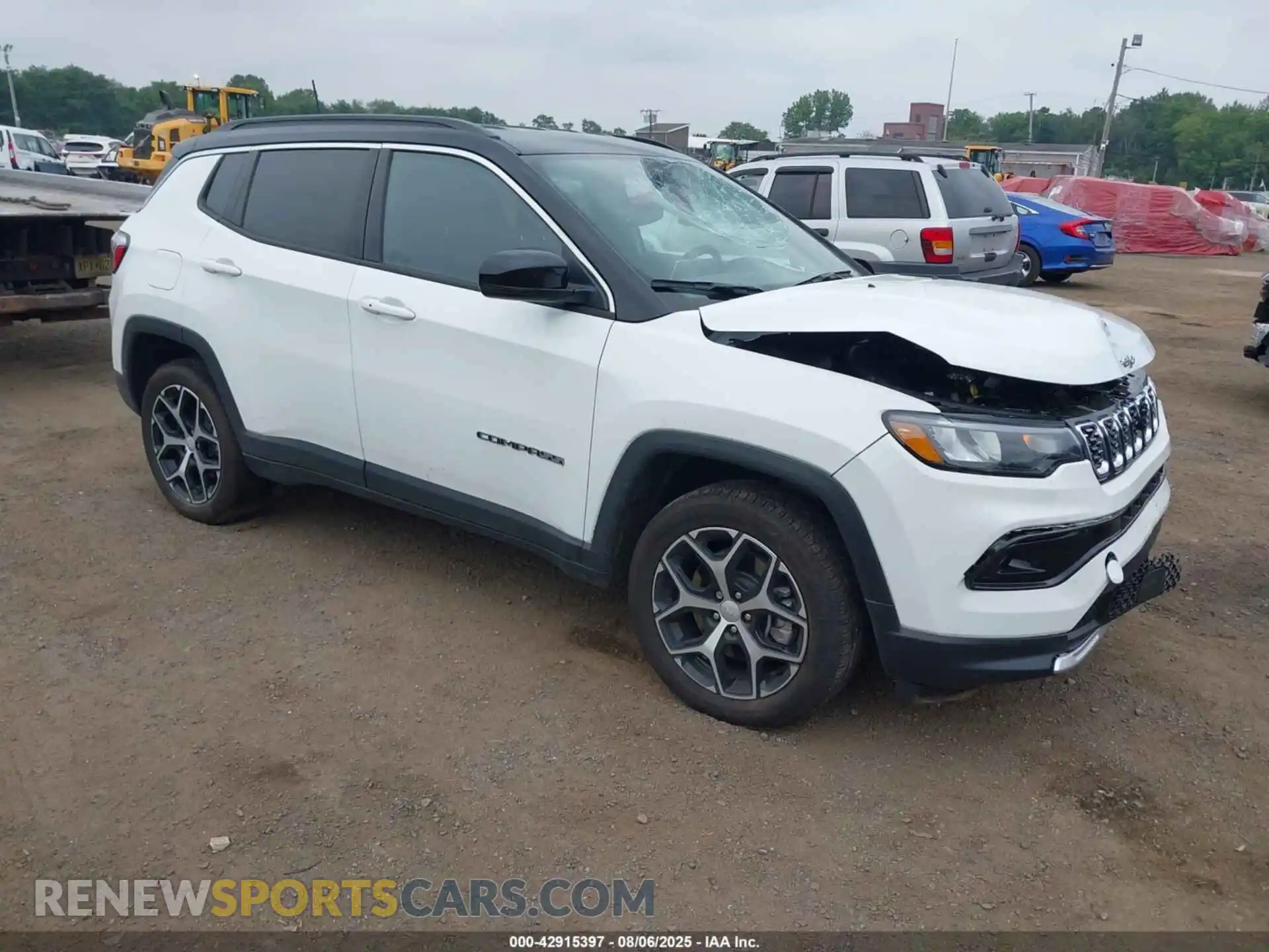 1 Photograph of a damaged car 3C4NJDCN9RT162887 JEEP COMPASS 2024