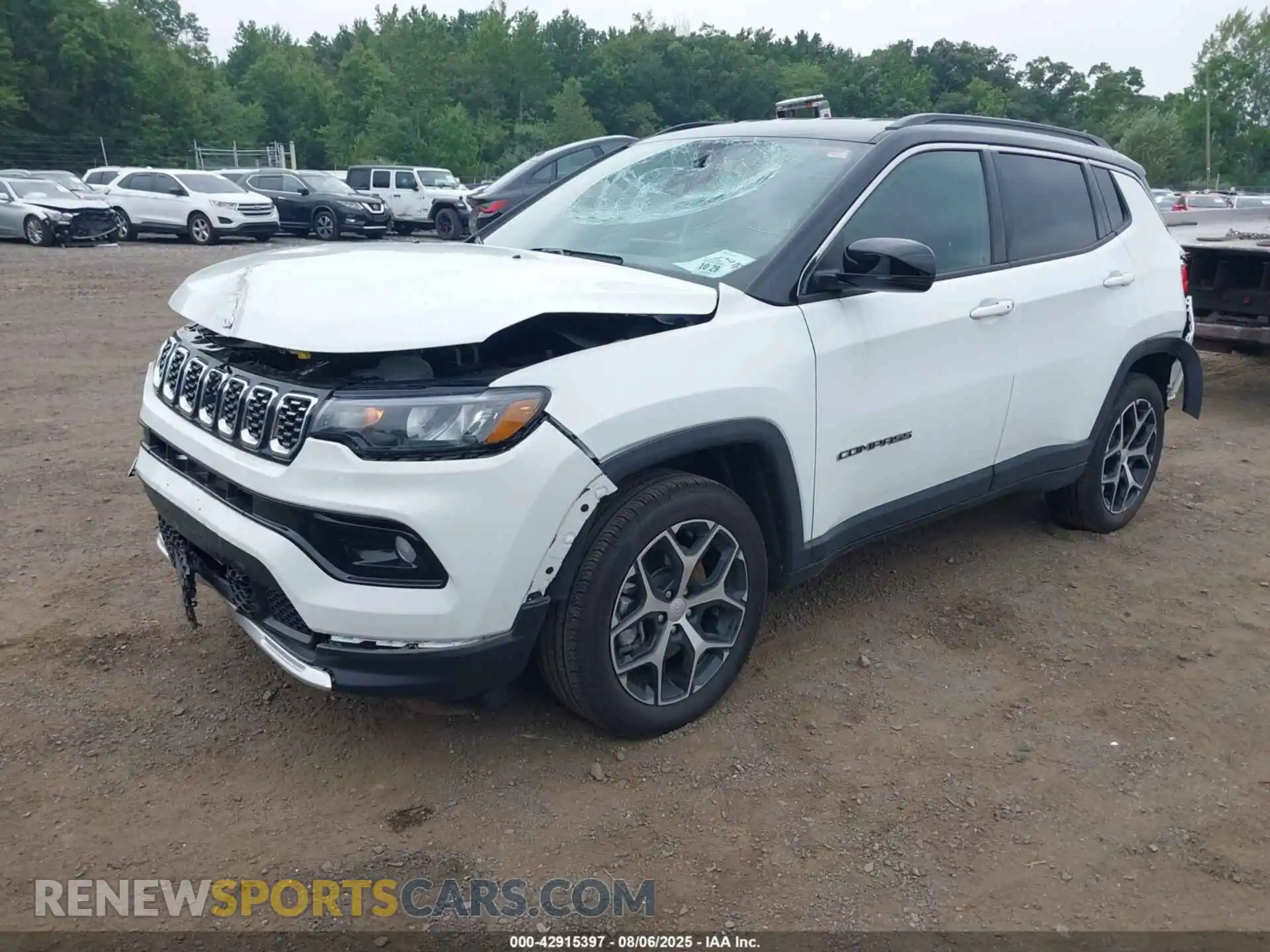 2 Photograph of a damaged car 3C4NJDCN9RT162887 JEEP COMPASS 2024