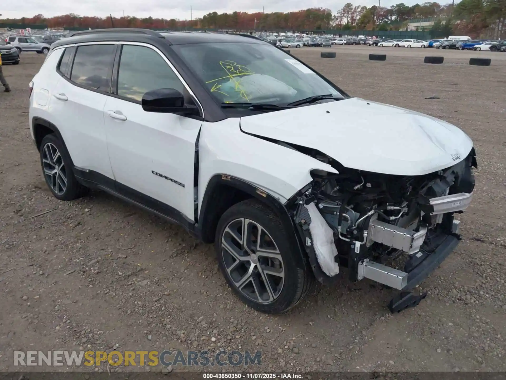 1 Photograph of a damaged car 3C4NJDCN9RT171556 JEEP COMPASS 2024