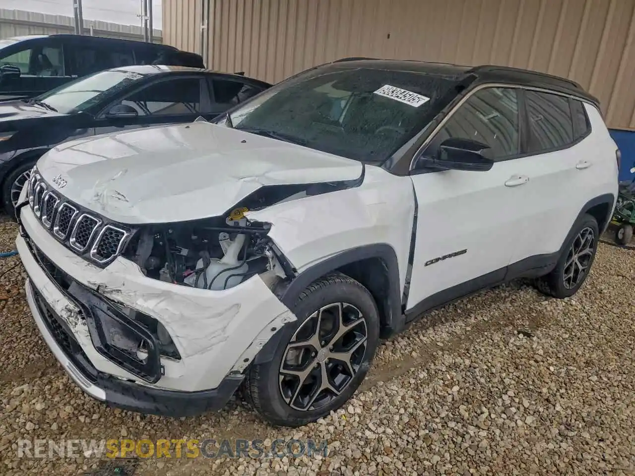 1 Photograph of a damaged car 3C4NJDCN9RT610710 JEEP COMPASS 2024