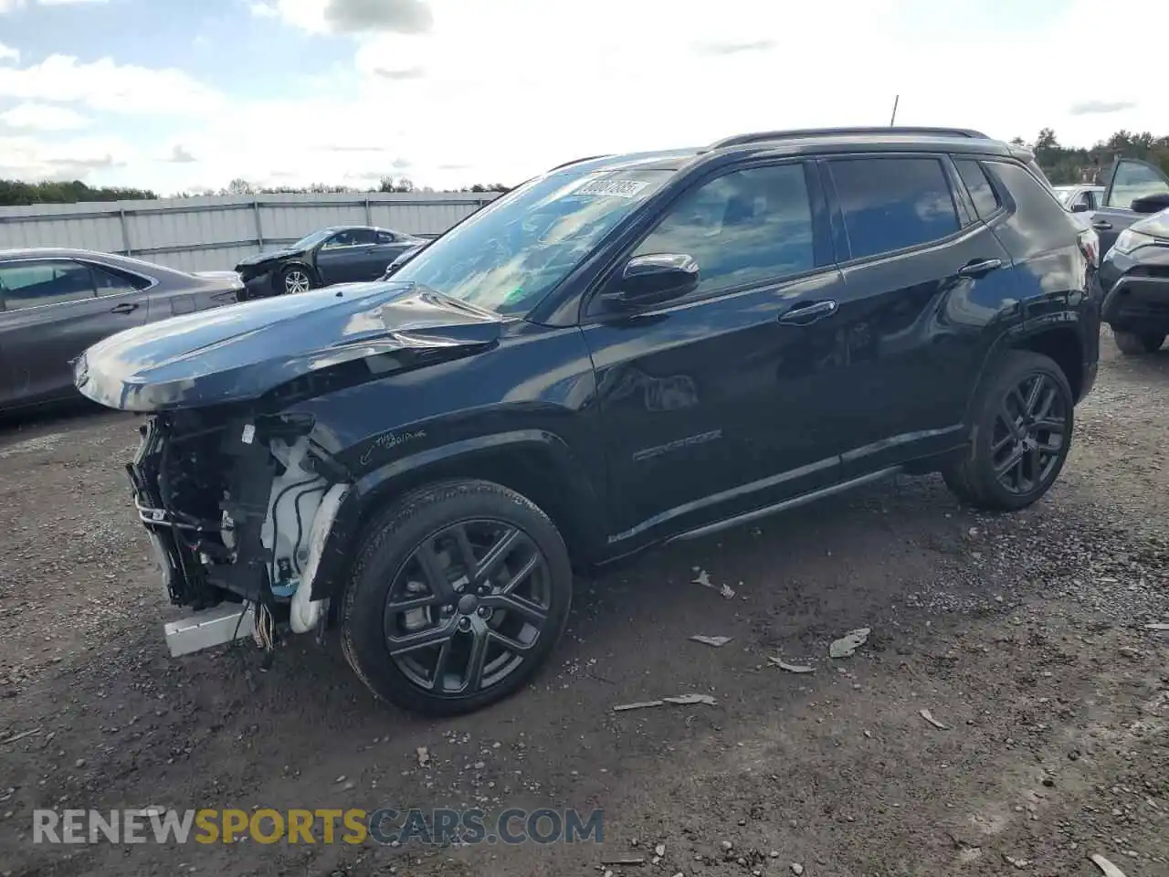 1 Photograph of a damaged car 3C4NJDCNXRT115156 JEEP COMPASS 2024
