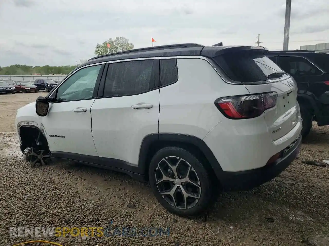 2 Photograph of a damaged car 3C4NJDCNXRT134533 JEEP COMPASS 2024