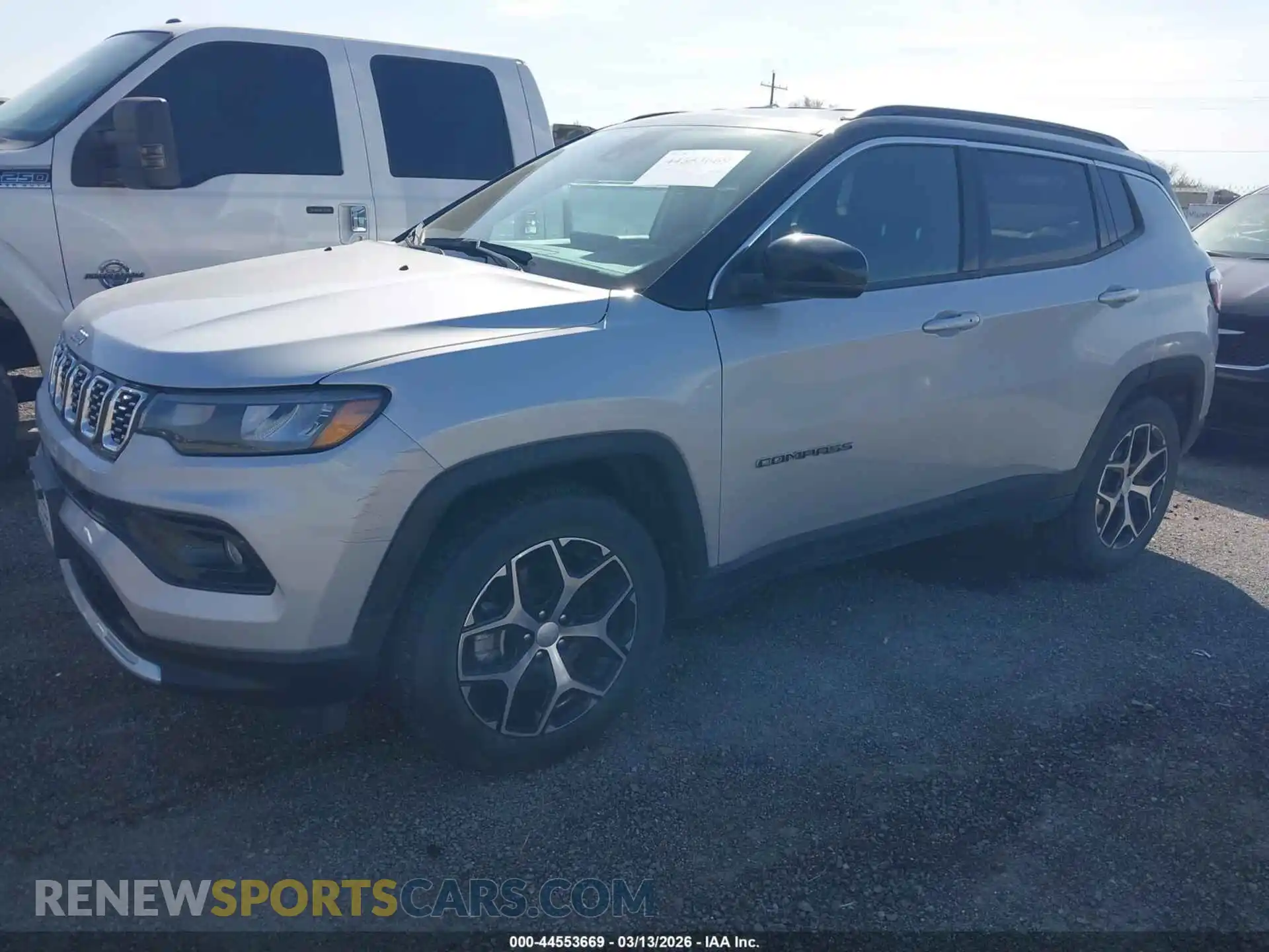 2 Photograph of a damaged car 3C4NJDCNXRT134774 JEEP COMPASS 2024