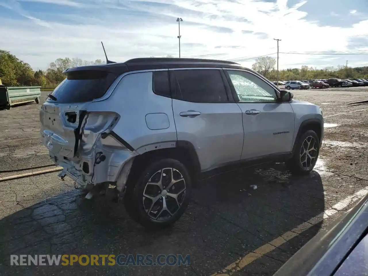 3 Photograph of a damaged car 3C4NJDCNXRT141305 JEEP COMPASS 2024