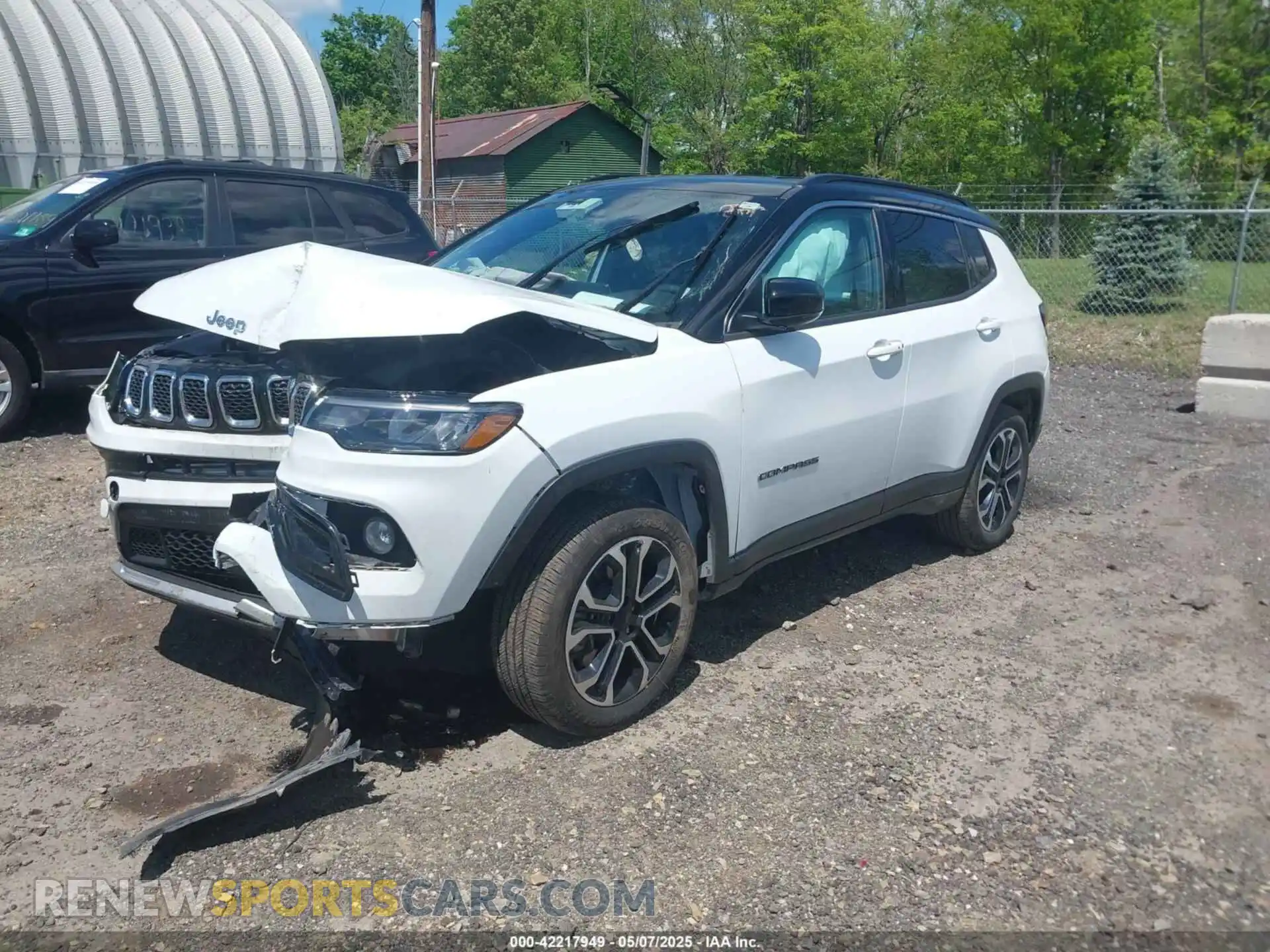 2 Photograph of a damaged car 3C4NJDCNXRT610750 JEEP COMPASS 2024