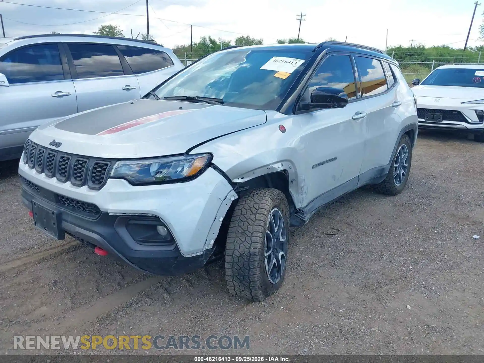 2 Photograph of a damaged car 3C4NJDDN1RT145130 JEEP COMPASS 2024