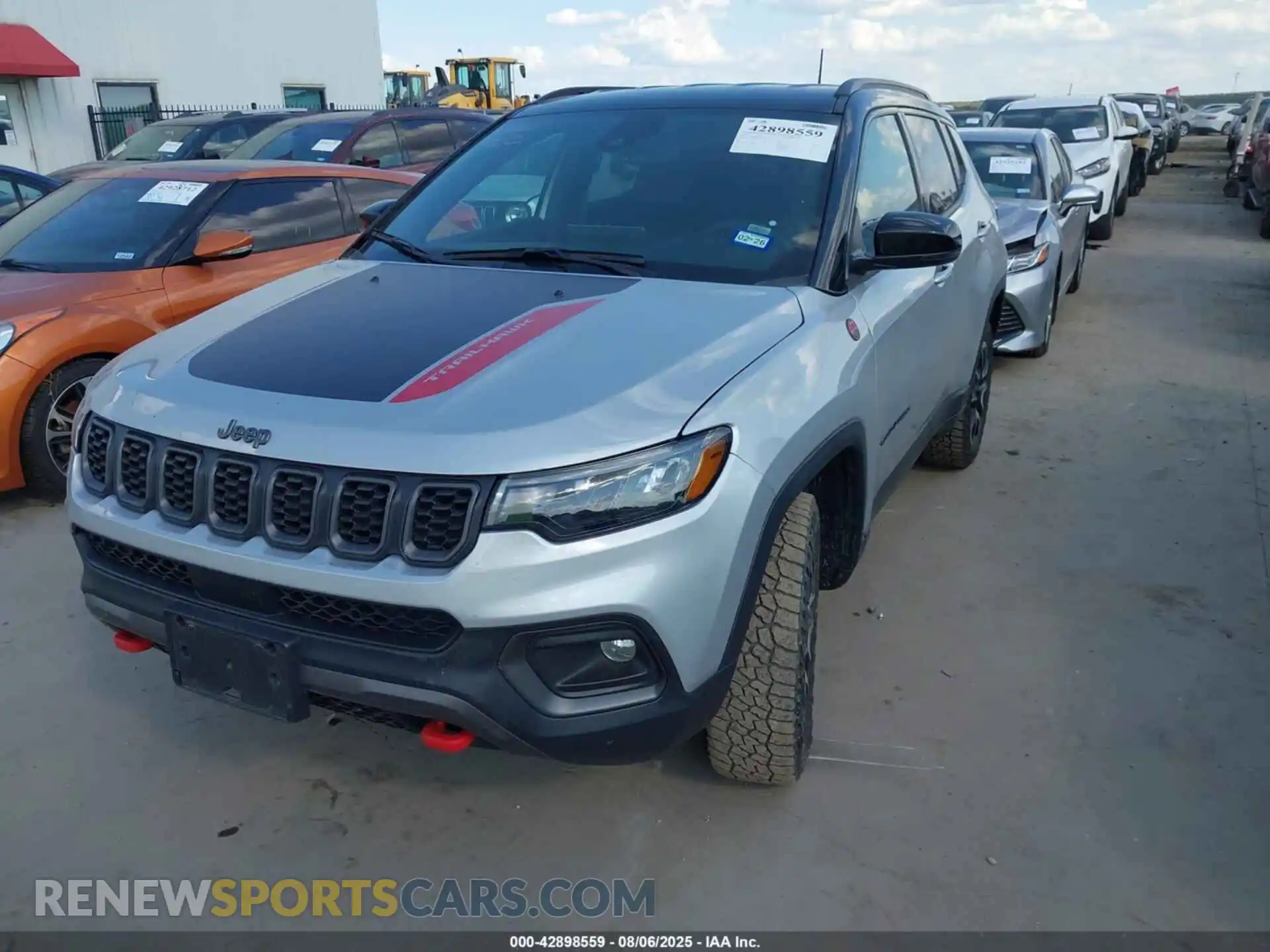 2 Photograph of a damaged car 3C4NJDDN2RT117207 JEEP COMPASS 2024