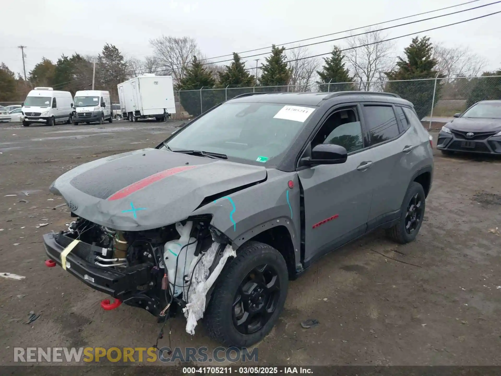 2 Photograph of a damaged car 3C4NJDDN2RT585468 JEEP COMPASS 2024
