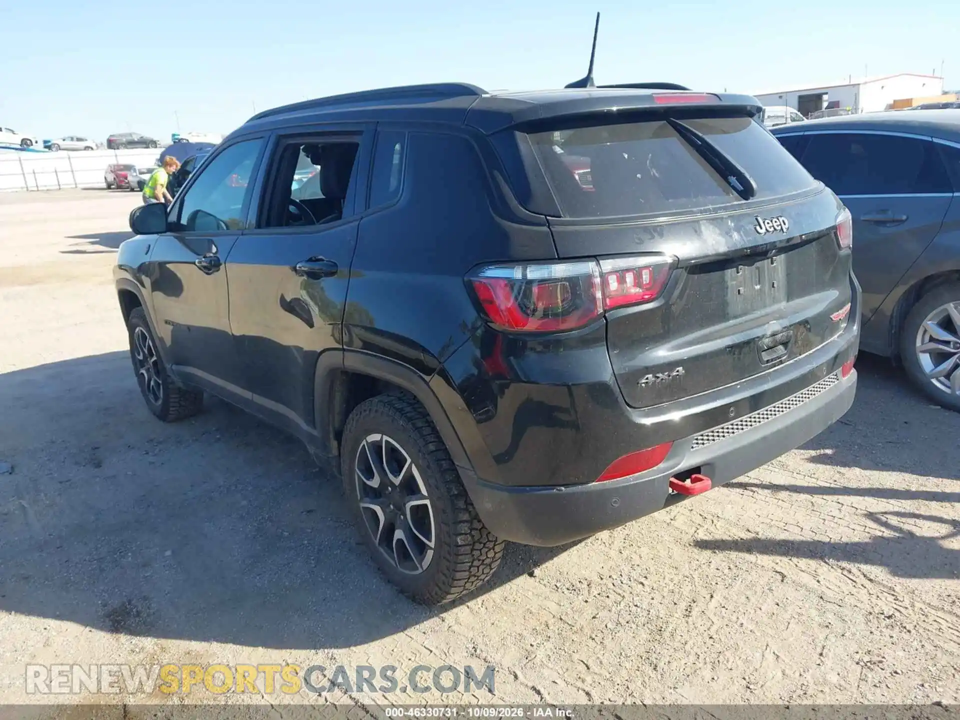 3 fotografías del automóvil dañado 3C4NJDDN3RT146957 JEEP COMPASS 2024