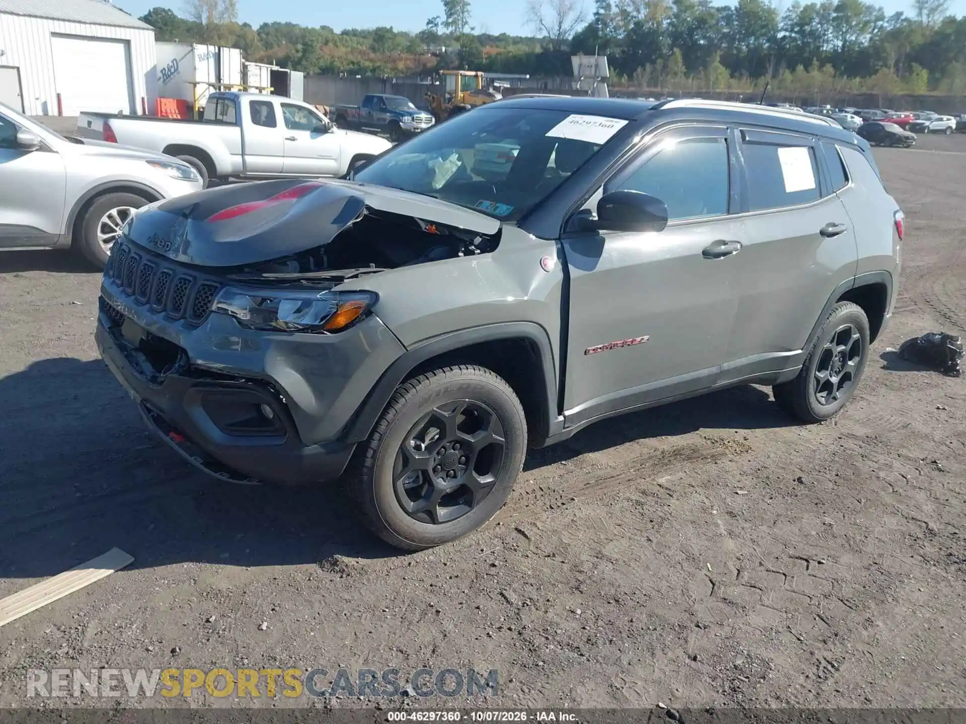 2 Photograph of a damaged car 3C4NJDDN3RT578626 JEEP COMPASS 2024