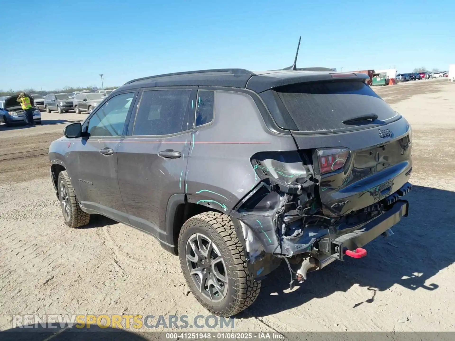 3 Photograph of a damaged car 3C4NJDDN4RT135384 JEEP COMPASS 2024