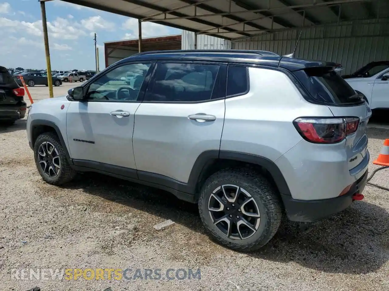 2 Photograph of a damaged car 3C4NJDDN4RT149866 JEEP COMPASS 2024