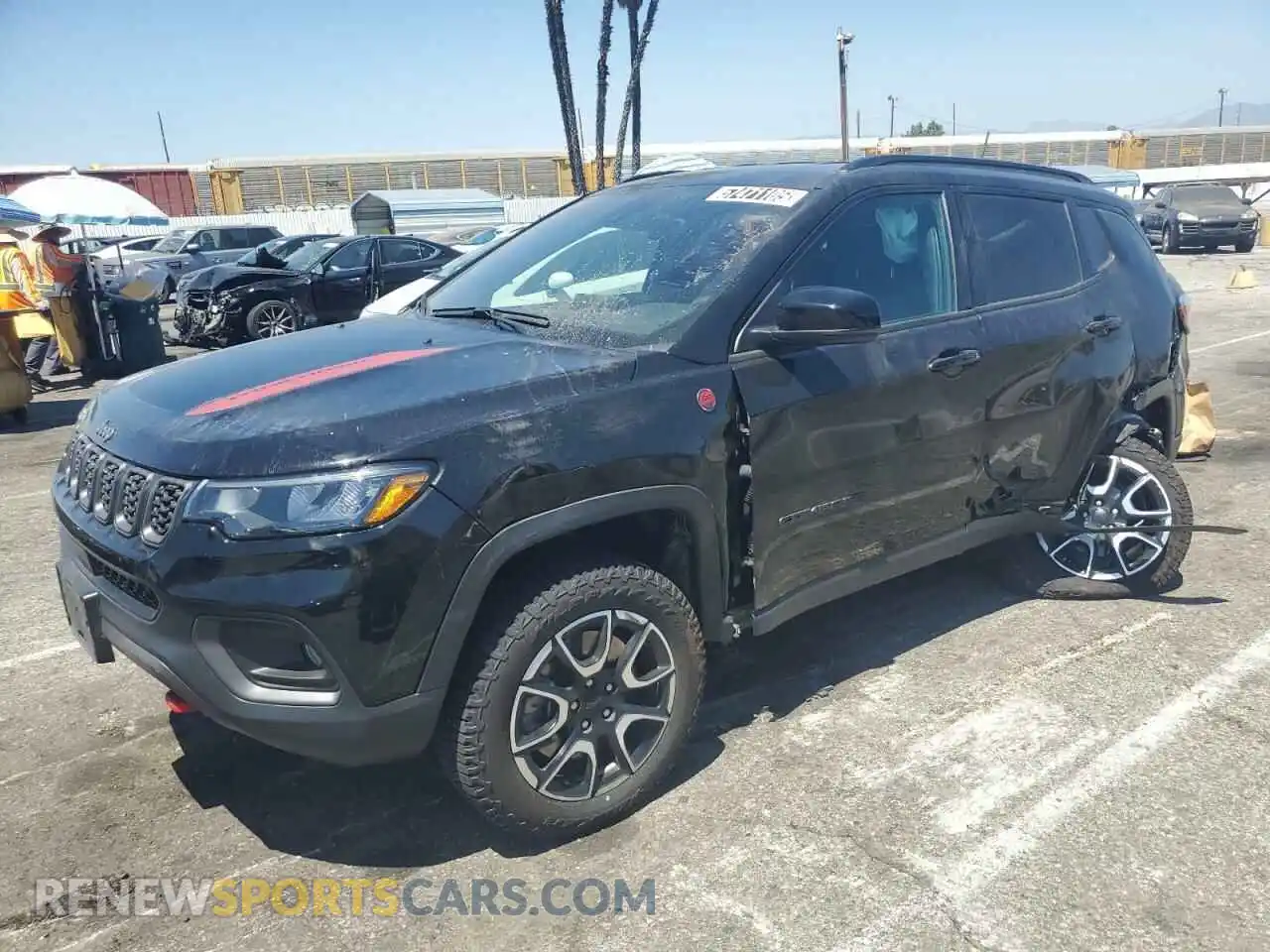 1 Фотография поврежденного автомобиля 3C4NJDDN5RT137399 JEEP COMPASS 2024