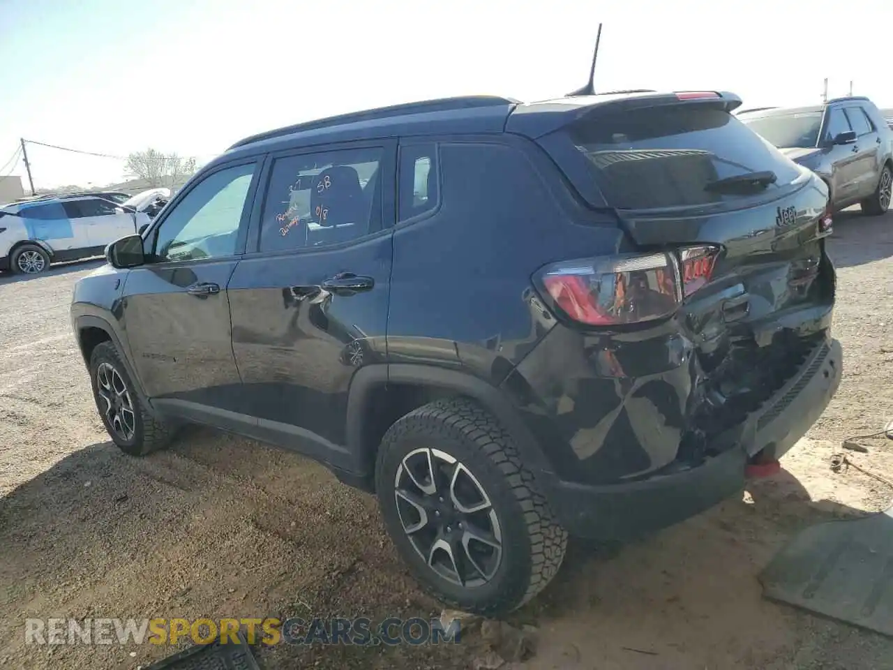 2 Photograph of a damaged car 3C4NJDDN6RT137508 JEEP COMPASS 2024