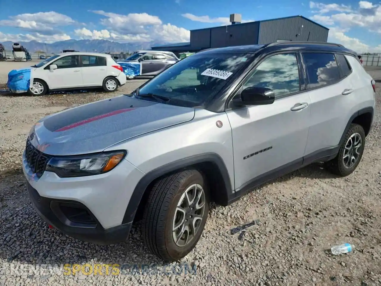 1 Photograph of a damaged car 3C4NJDDN7RT107563 JEEP COMPASS 2024