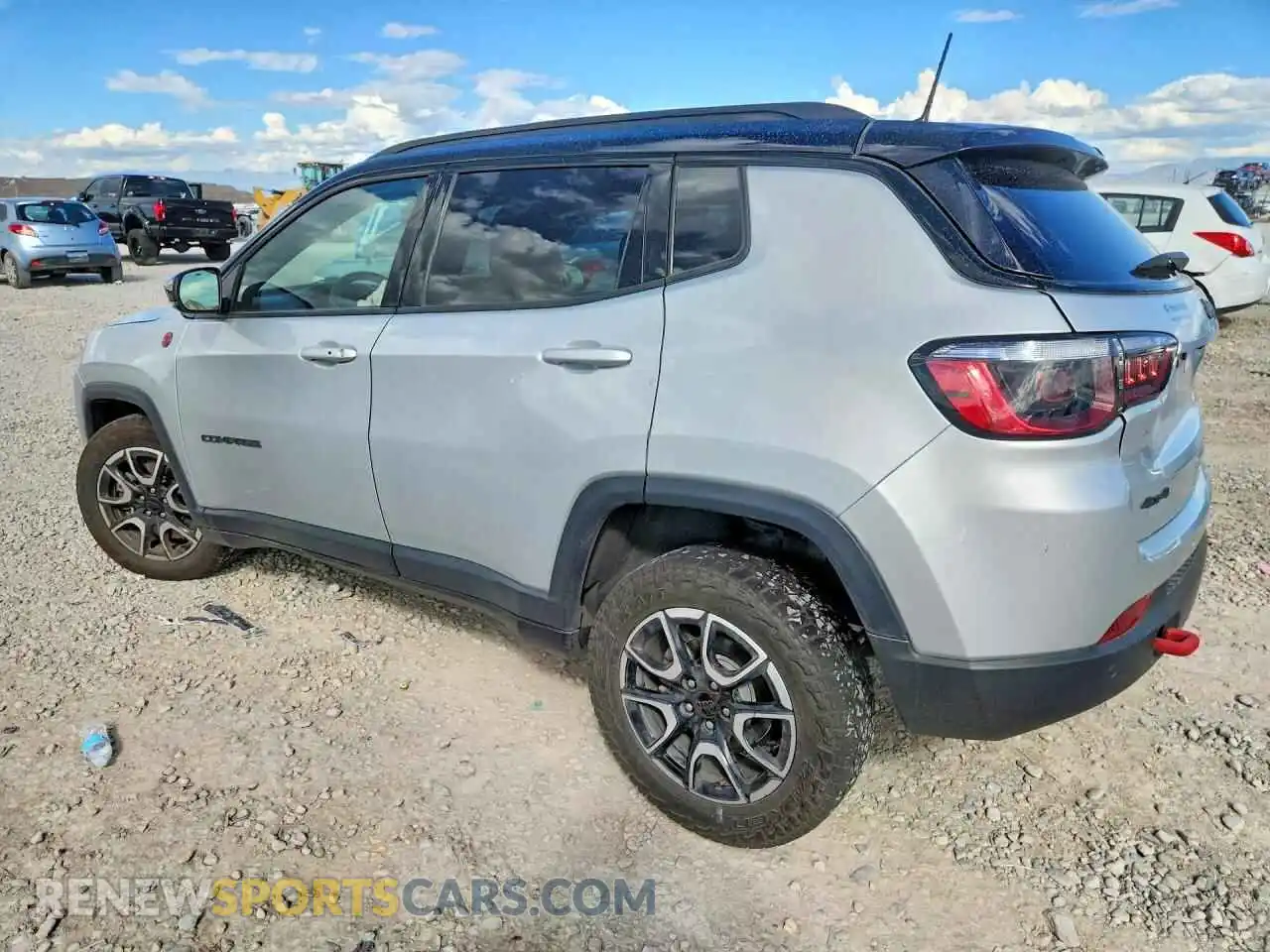 2 Photograph of a damaged car 3C4NJDDN7RT107563 JEEP COMPASS 2024
