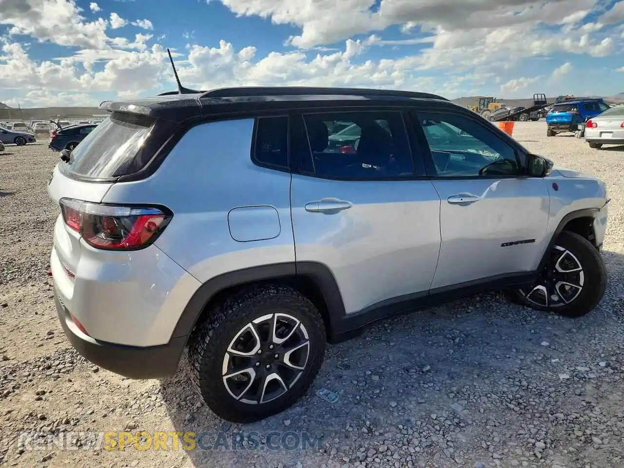 3 Photograph of a damaged car 3C4NJDDN7RT107563 JEEP COMPASS 2024