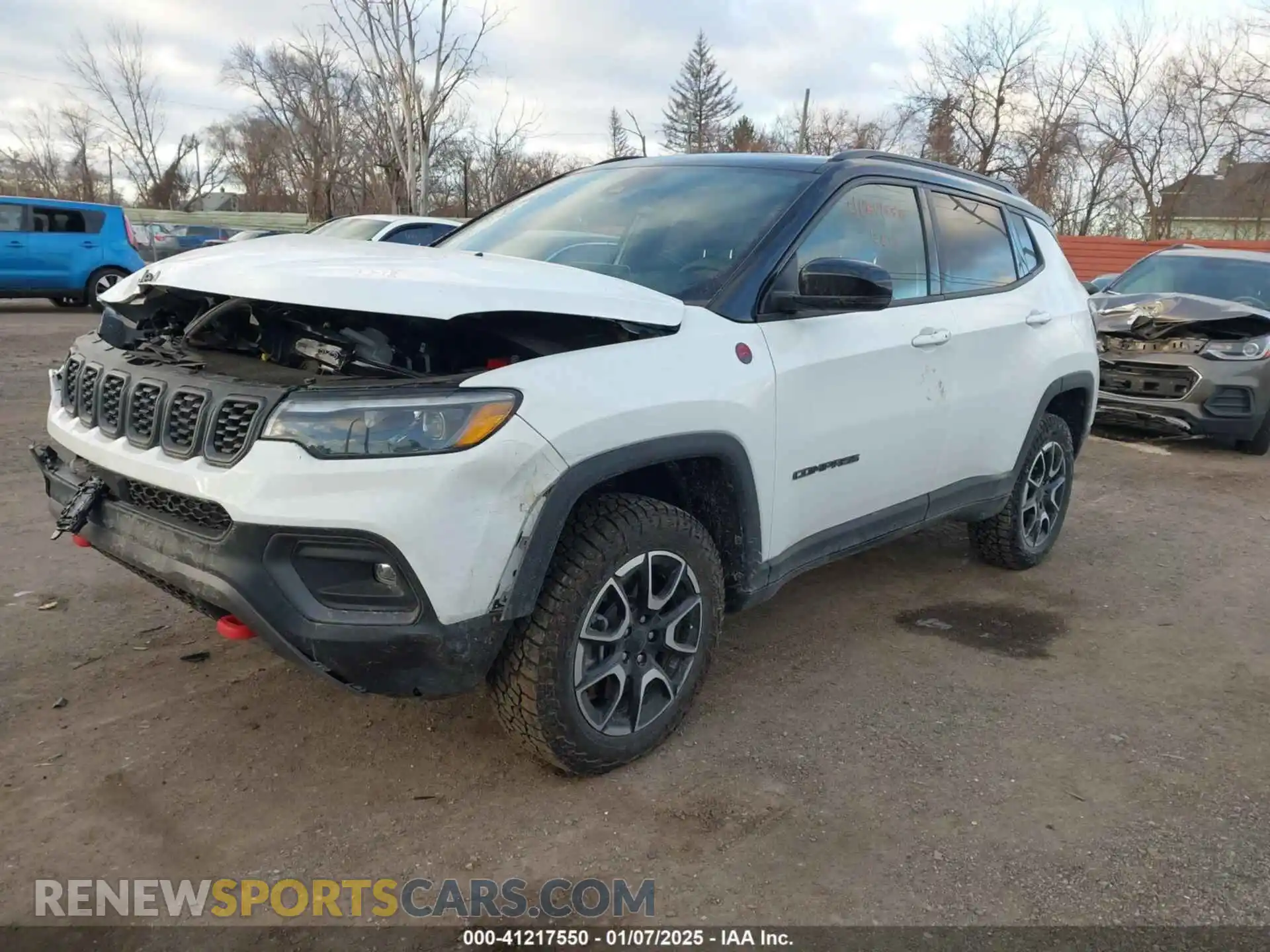 2 Photograph of a damaged car 3C4NJDDN7RT131393 JEEP COMPASS 2024