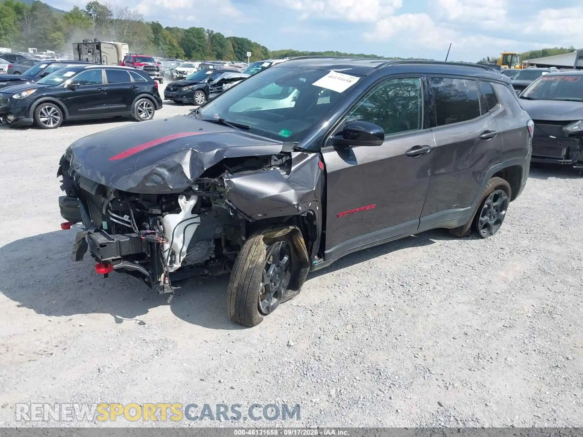 2 Photograph of a damaged car 3C4NJDDN7RT583957 JEEP COMPASS 2024