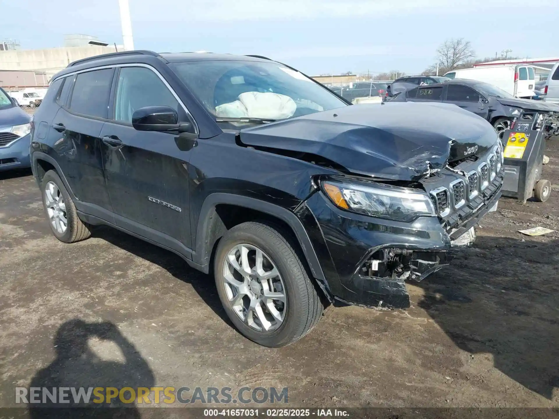 1 Photograph of a damaged car 3C4NJDFN0RT140417 JEEP COMPASS 2024