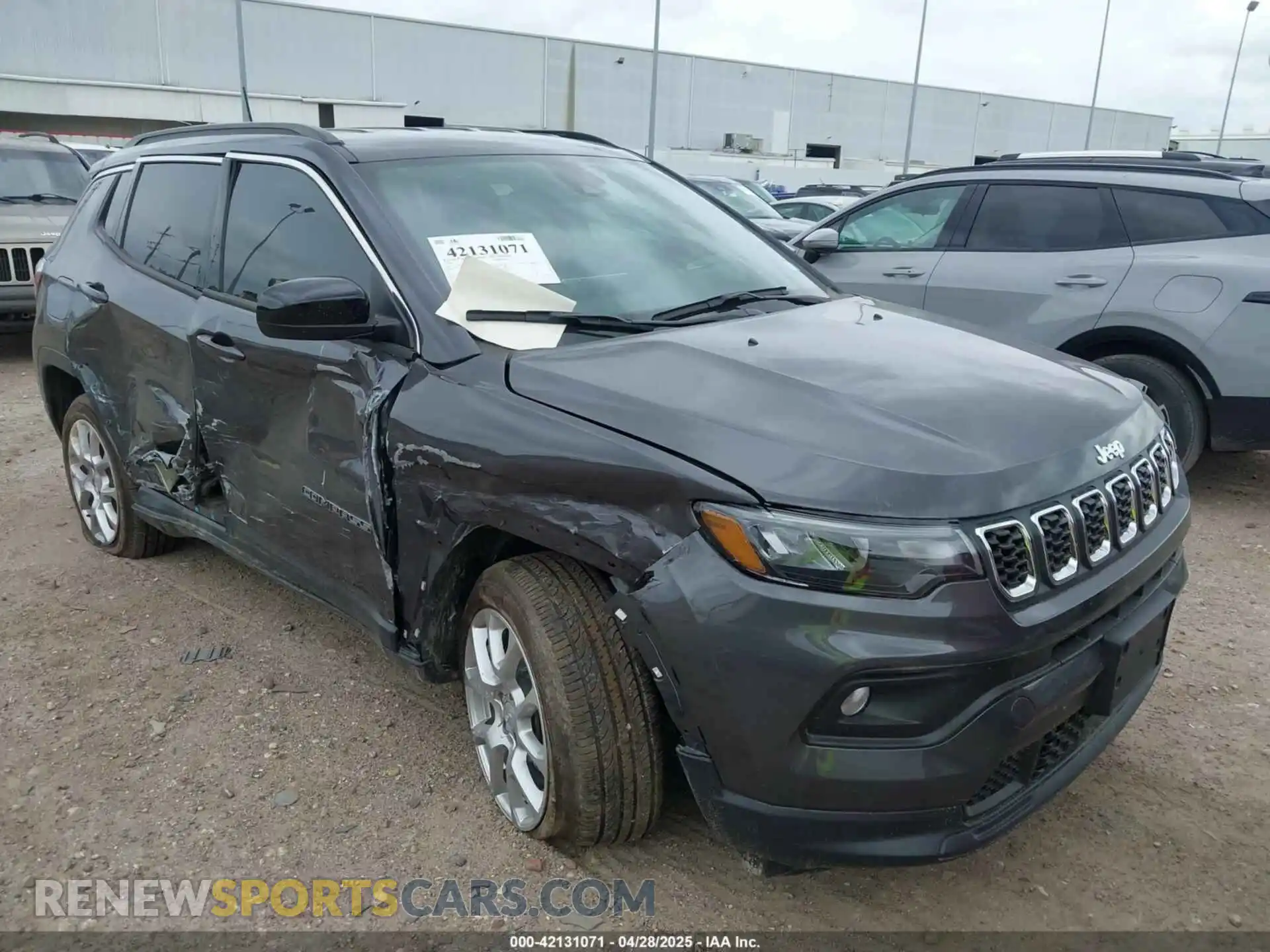 1 Photograph of a damaged car 3C4NJDFN0RT164250 JEEP COMPASS 2024