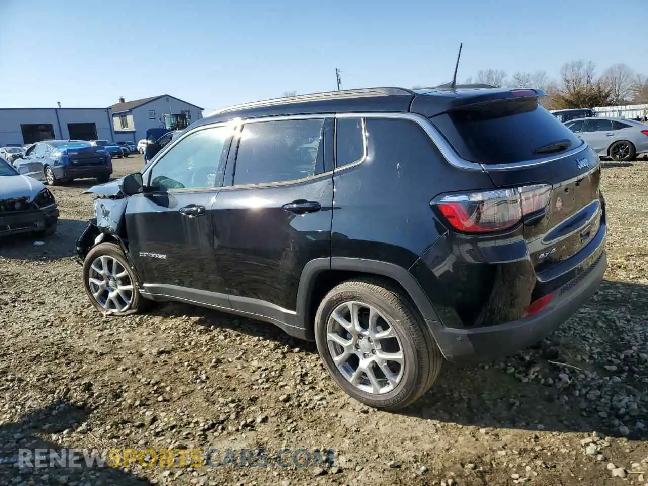 2 Photograph of a damaged car 3C4NJDFN1RT104509 JEEP COMPASS 2024