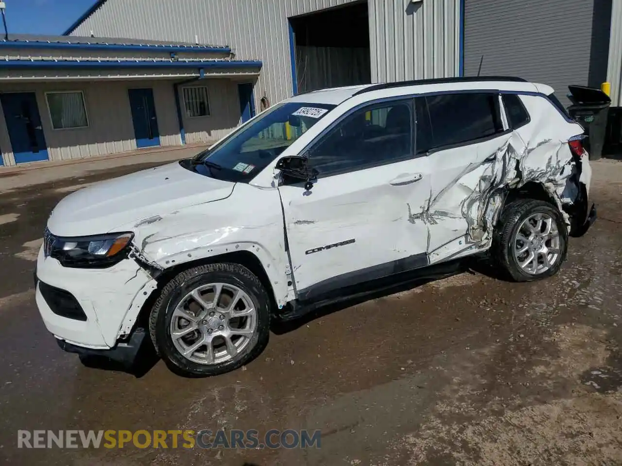 1 Photograph of a damaged car 3C4NJDFN1RT593929 JEEP COMPASS 2024