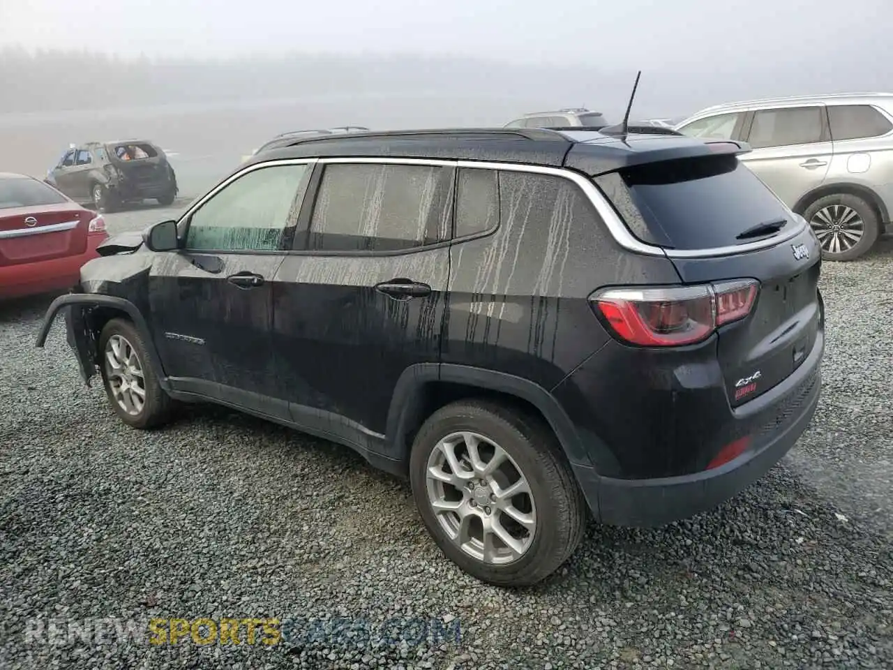 2 Photograph of a damaged car 3C4NJDFN4RT583671 JEEP COMPASS 2024