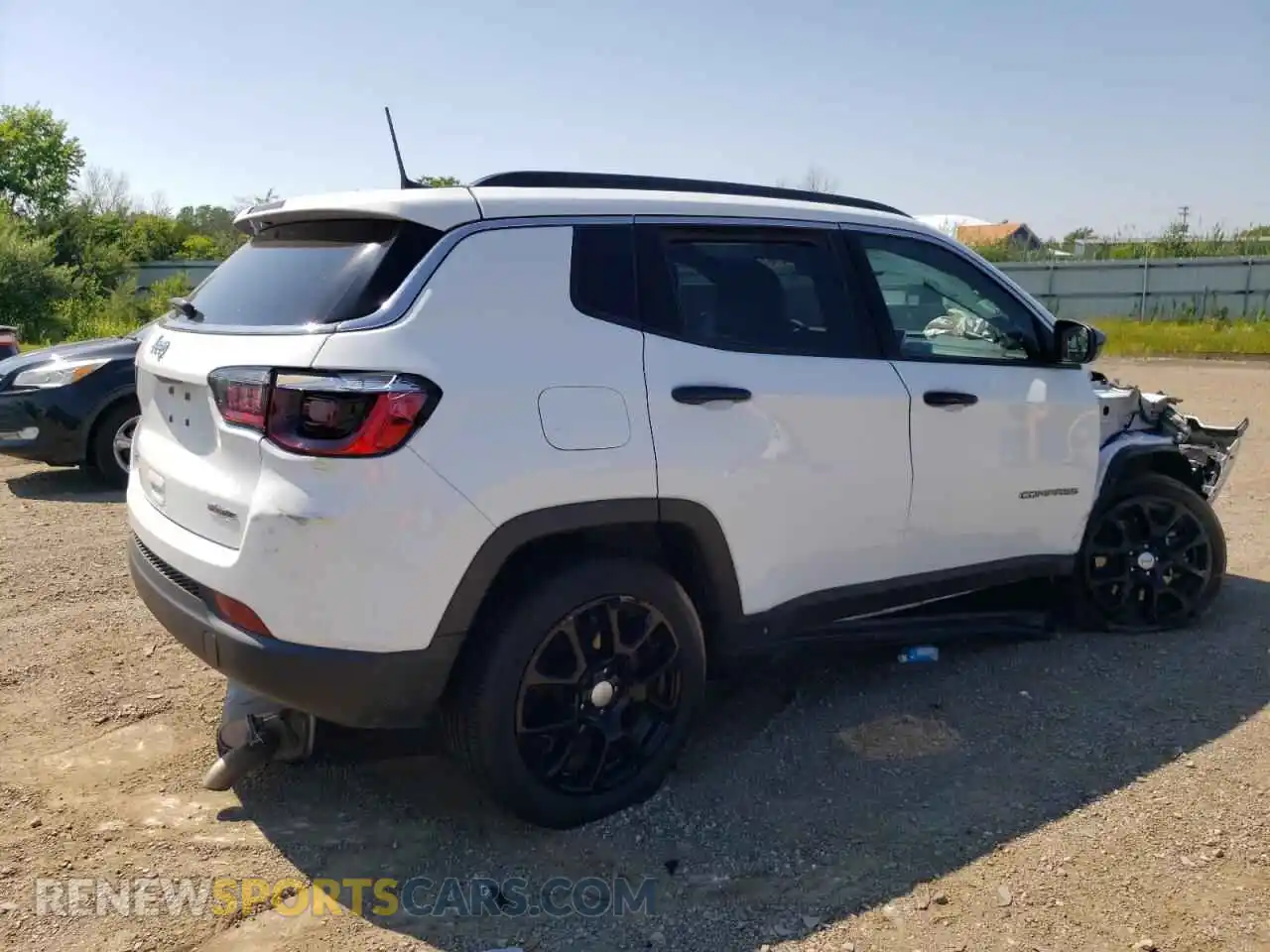 3 Photograph of a damaged car 3C4NJDFN5RT579970 JEEP COMPASS 2024