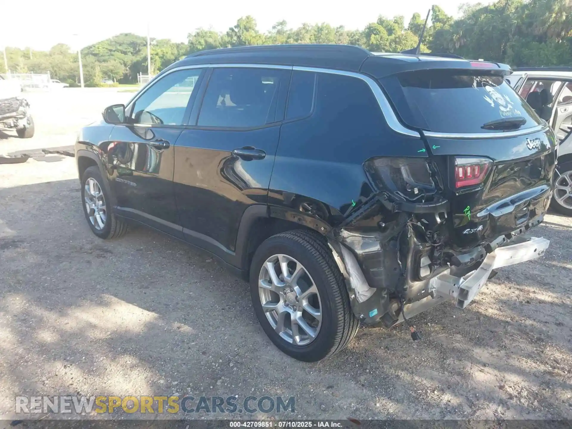 3 Photograph of a damaged car 3C4NJDFN6RT105235 JEEP COMPASS 2024