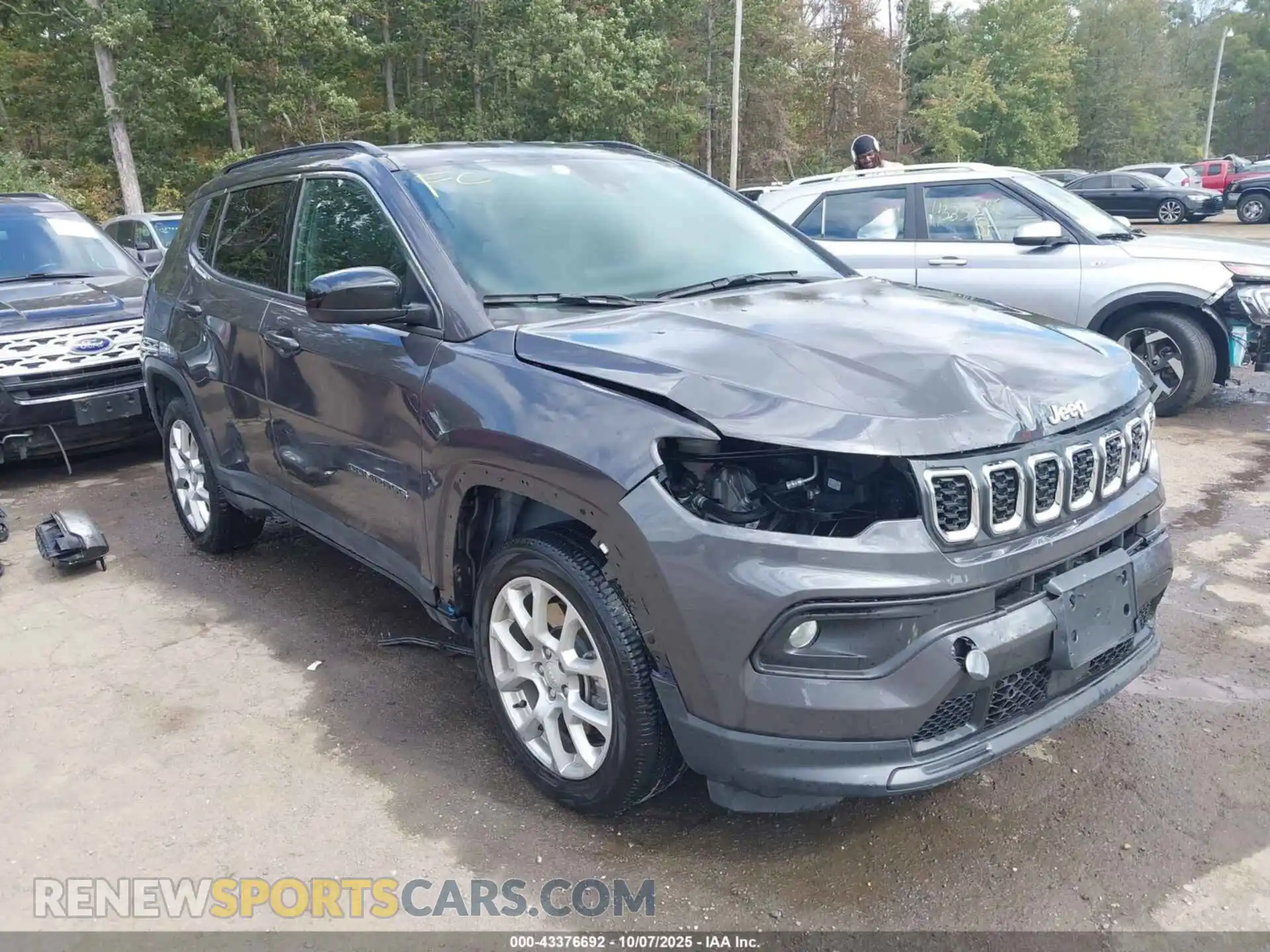 1 Photograph of a damaged car 3C4NJDFN7RT120973 JEEP COMPASS 2024