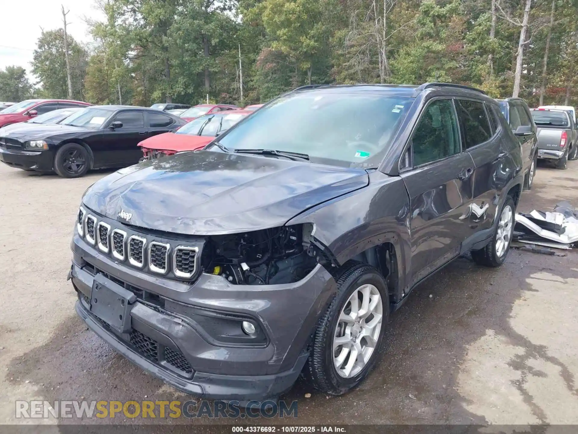 2 Photograph of a damaged car 3C4NJDFN7RT120973 JEEP COMPASS 2024