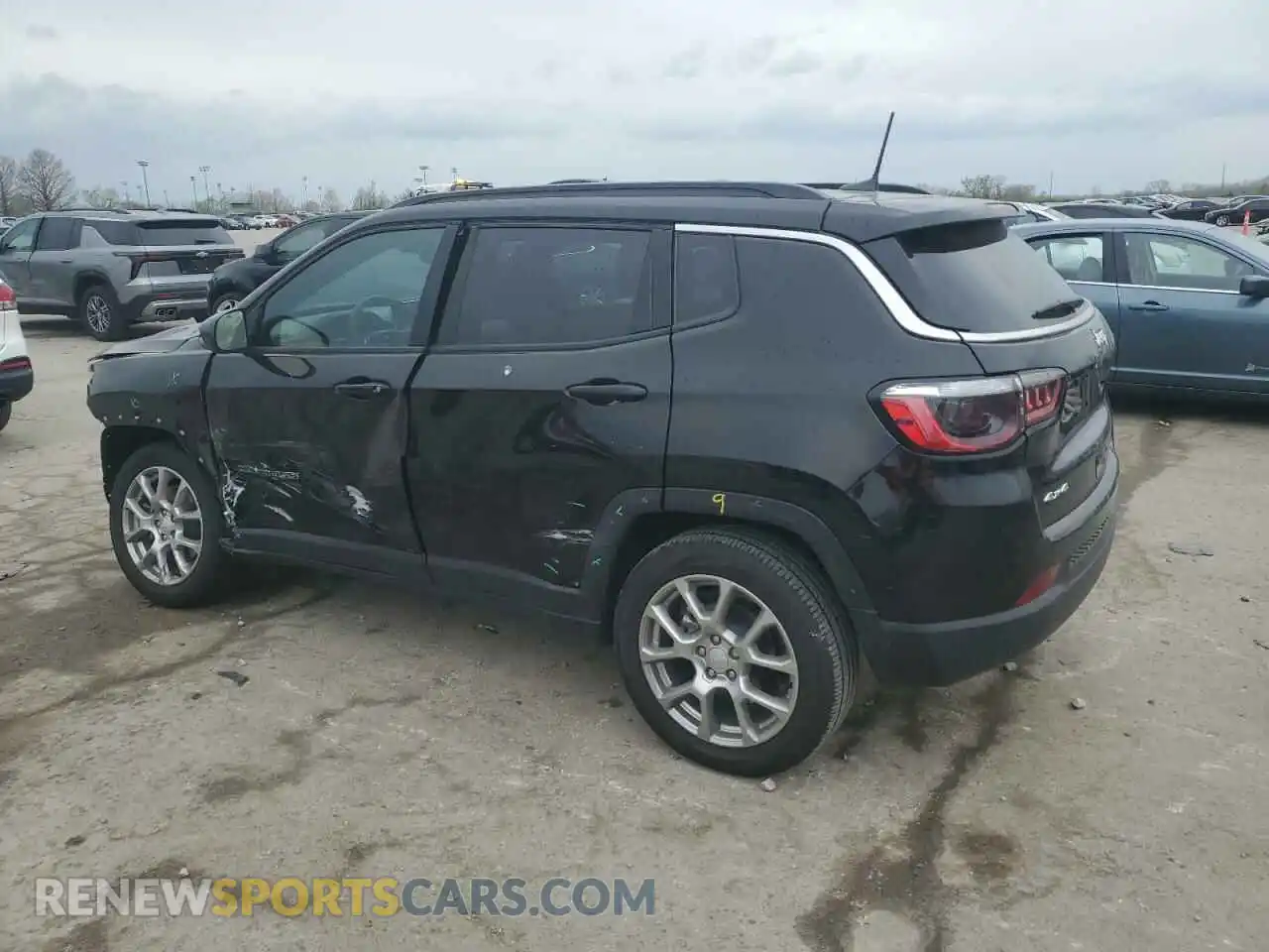 2 Photograph of a damaged car 3C4NJDFN7RT121993 JEEP COMPASS 2024