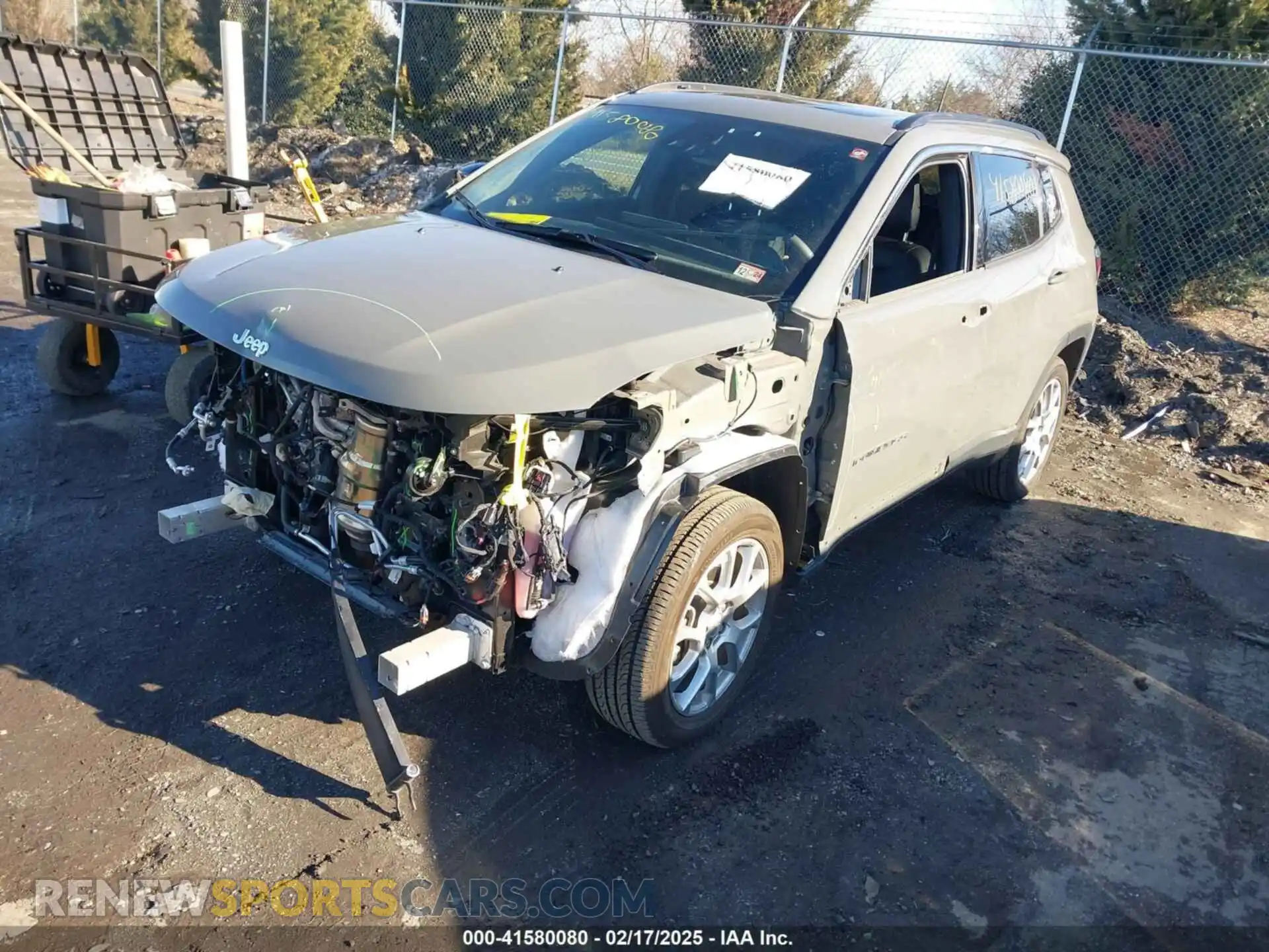 2 Photograph of a damaged car 3C4NJDFN7RT577170 JEEP COMPASS 2024