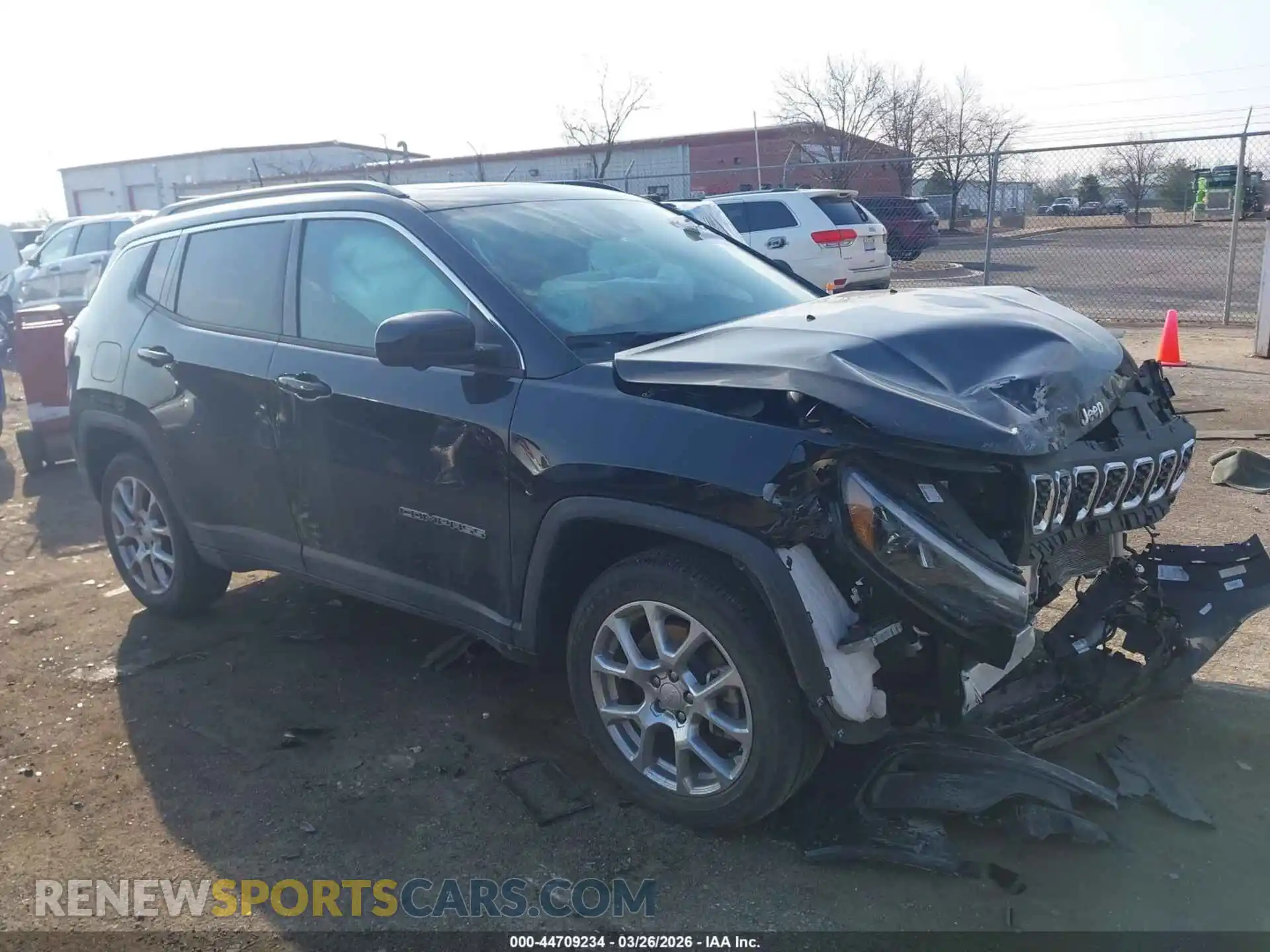1 Photograph of a damaged car 3C4NJDFN8RT136616 JEEP COMPASS 2024