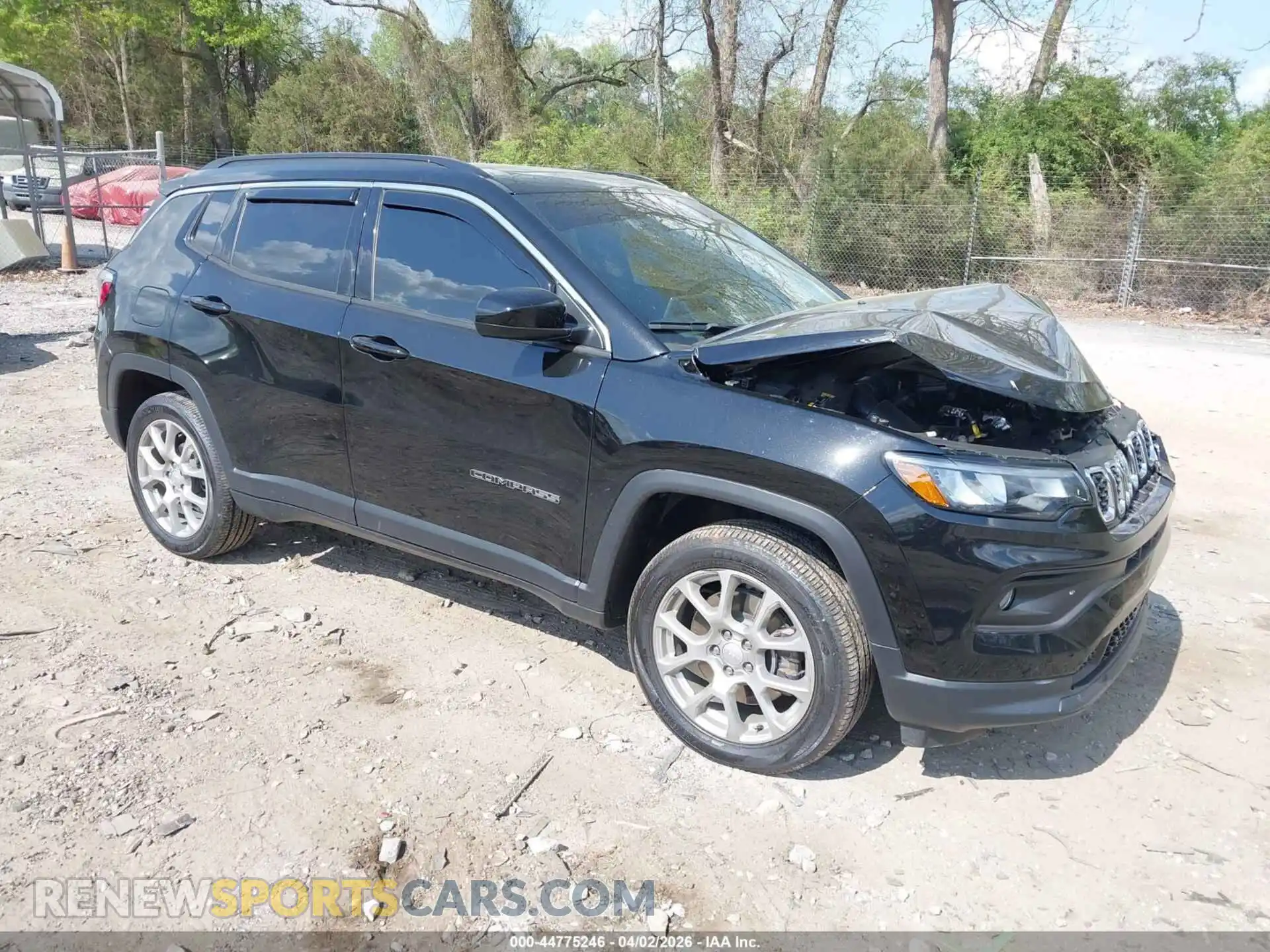 1 Photograph of a damaged car 3C4NJDFN8RT154937 JEEP COMPASS 2024