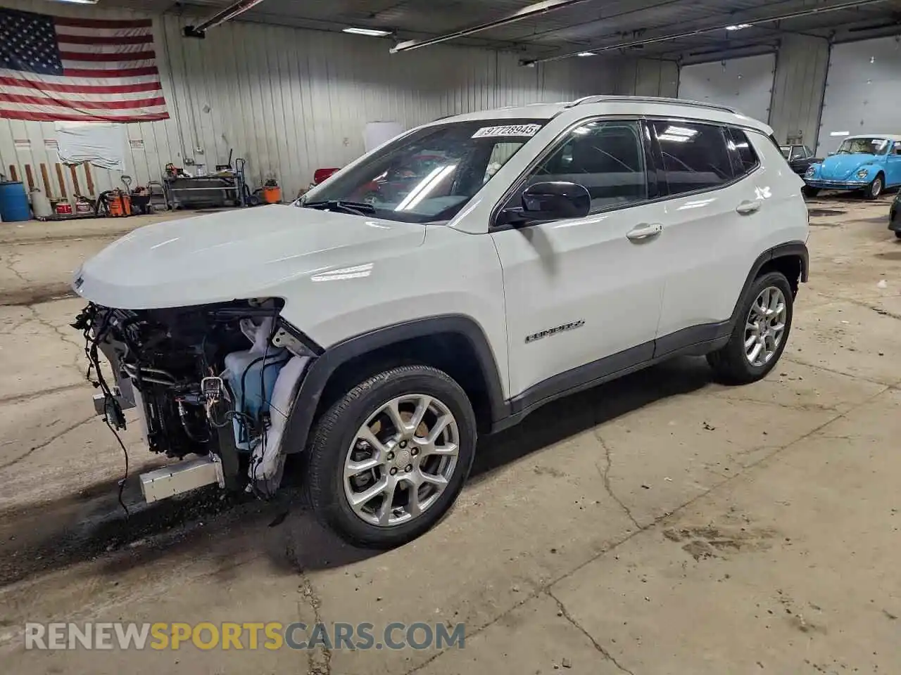 1 Photograph of a damaged car 3C4NJDFN9RT136902 JEEP COMPASS 2024