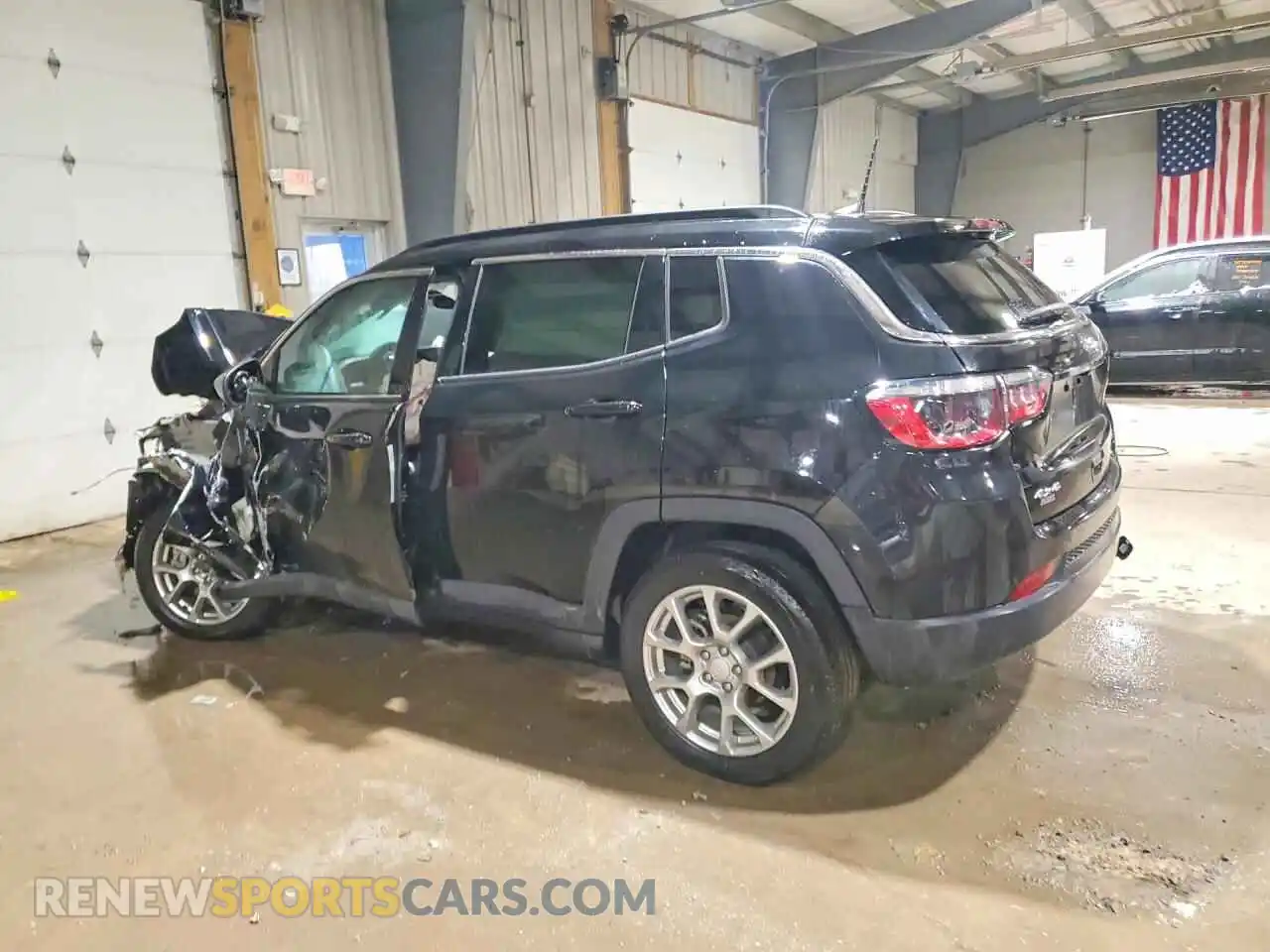 2 Photograph of a damaged car 3C4NJDFN9RT165557 JEEP COMPASS 2024