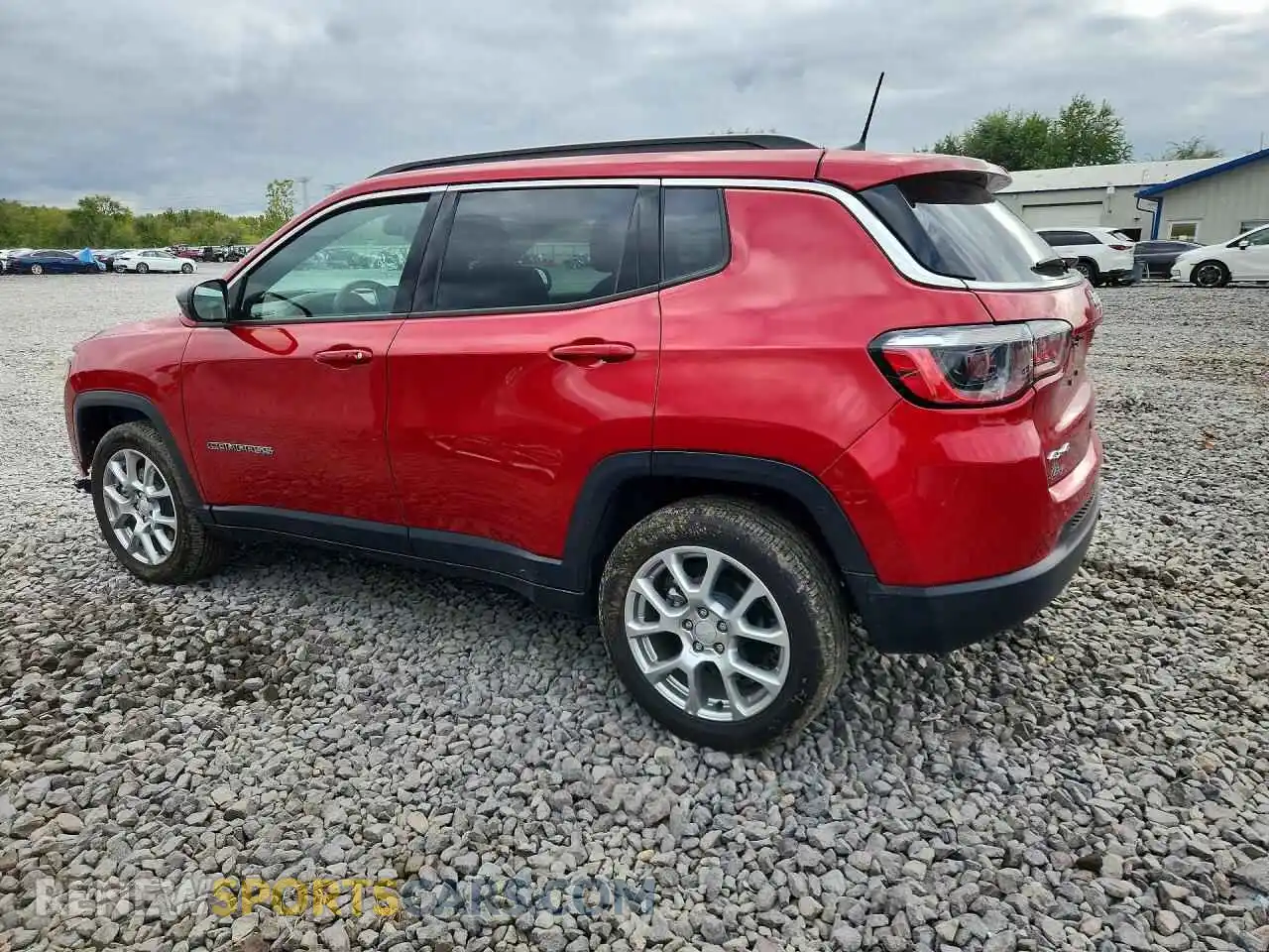 2 Photograph of a damaged car 3C4NJDFN9RT175585 JEEP COMPASS 2024
