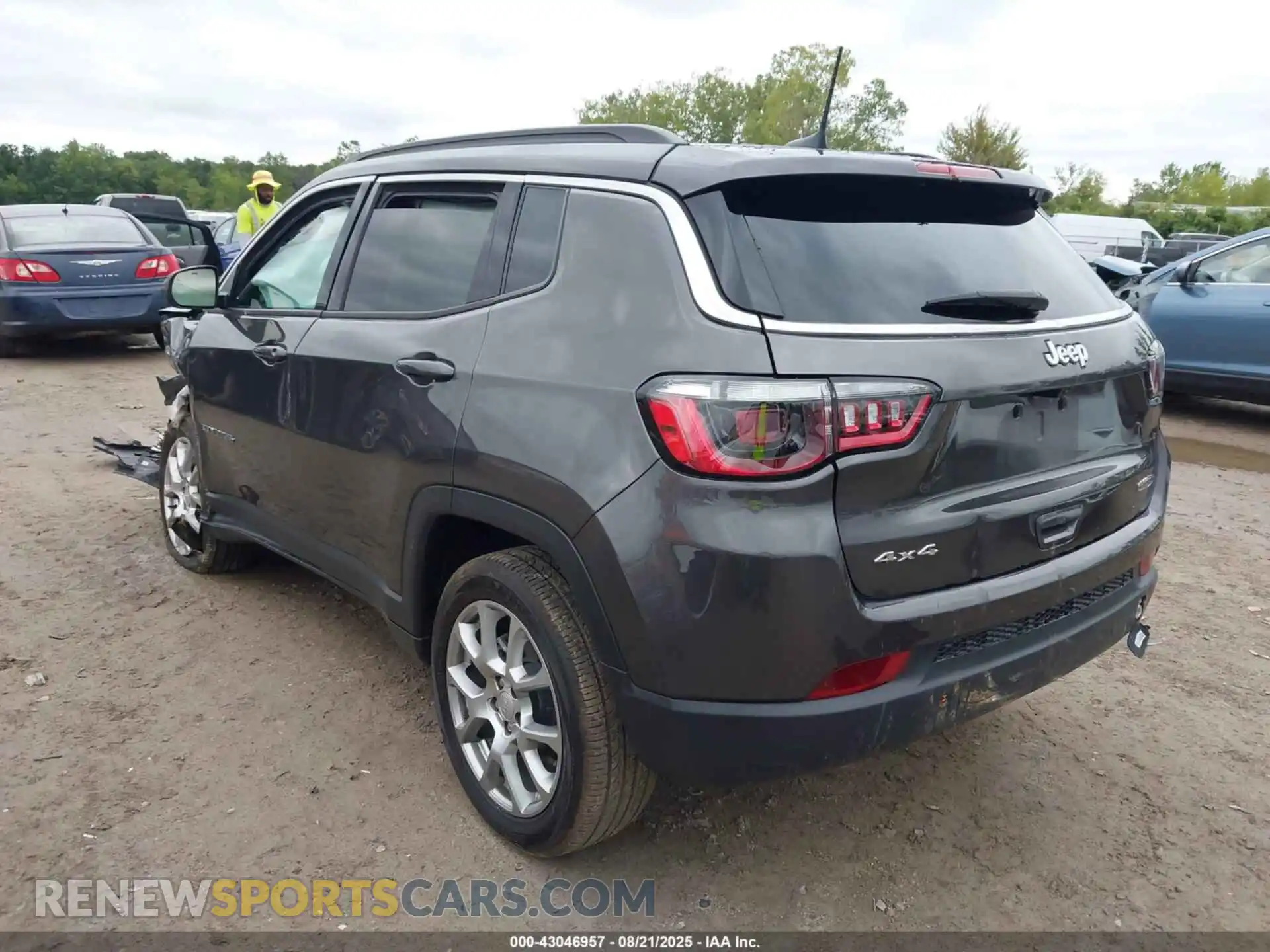 3 Photograph of a damaged car 3C4NJDFN9RT593967 JEEP COMPASS 2024