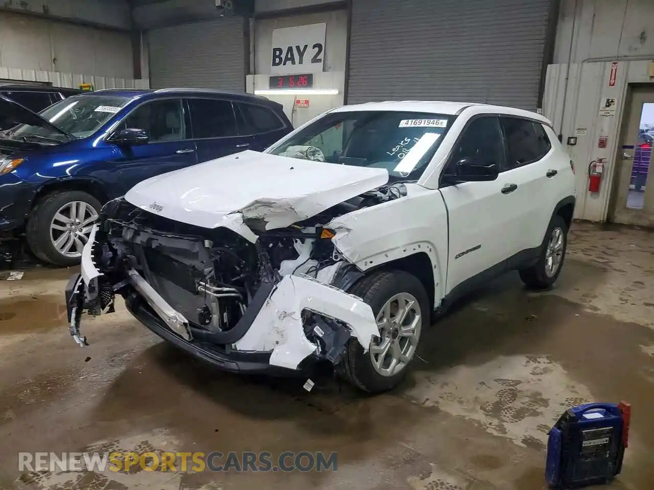 1 Photograph of a damaged car 3C4NJDAN0ST501710 JEEP COMPASS 2025