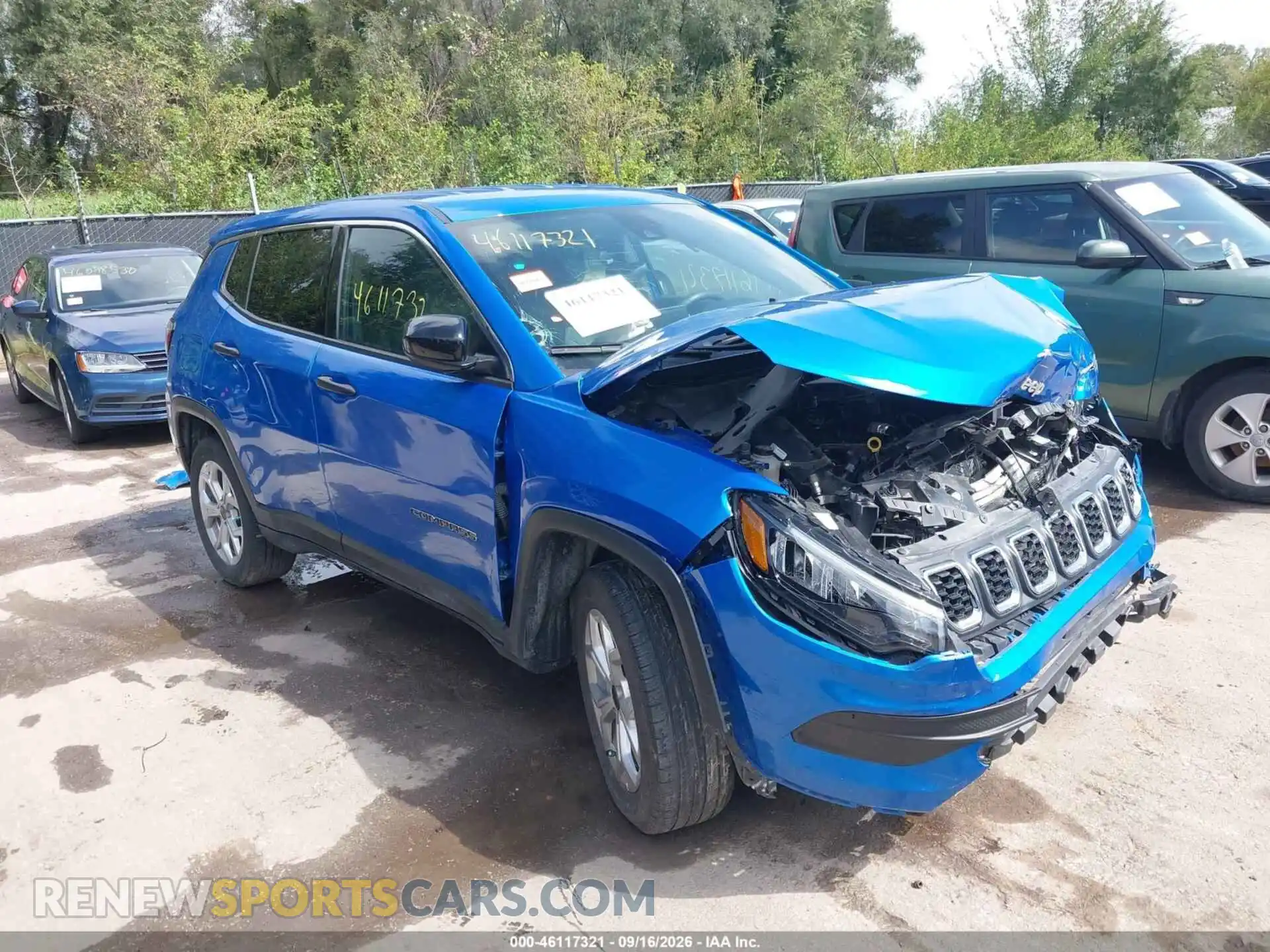 1 Фотография поврежденного автомобиля 3C4NJDAN0ST540202 JEEP COMPASS 2025