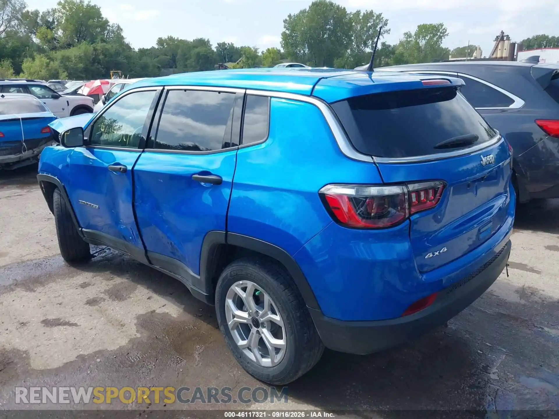 3 Фотография поврежденного автомобиля 3C4NJDAN0ST540202 JEEP COMPASS 2025
