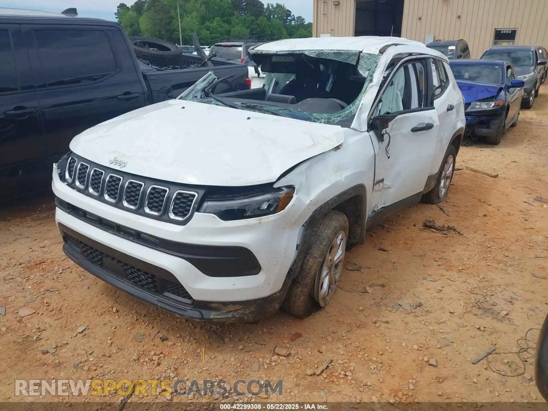 2 Photograph of a damaged car 3C4NJDAN1ST427522 JEEP COMPASS 2025